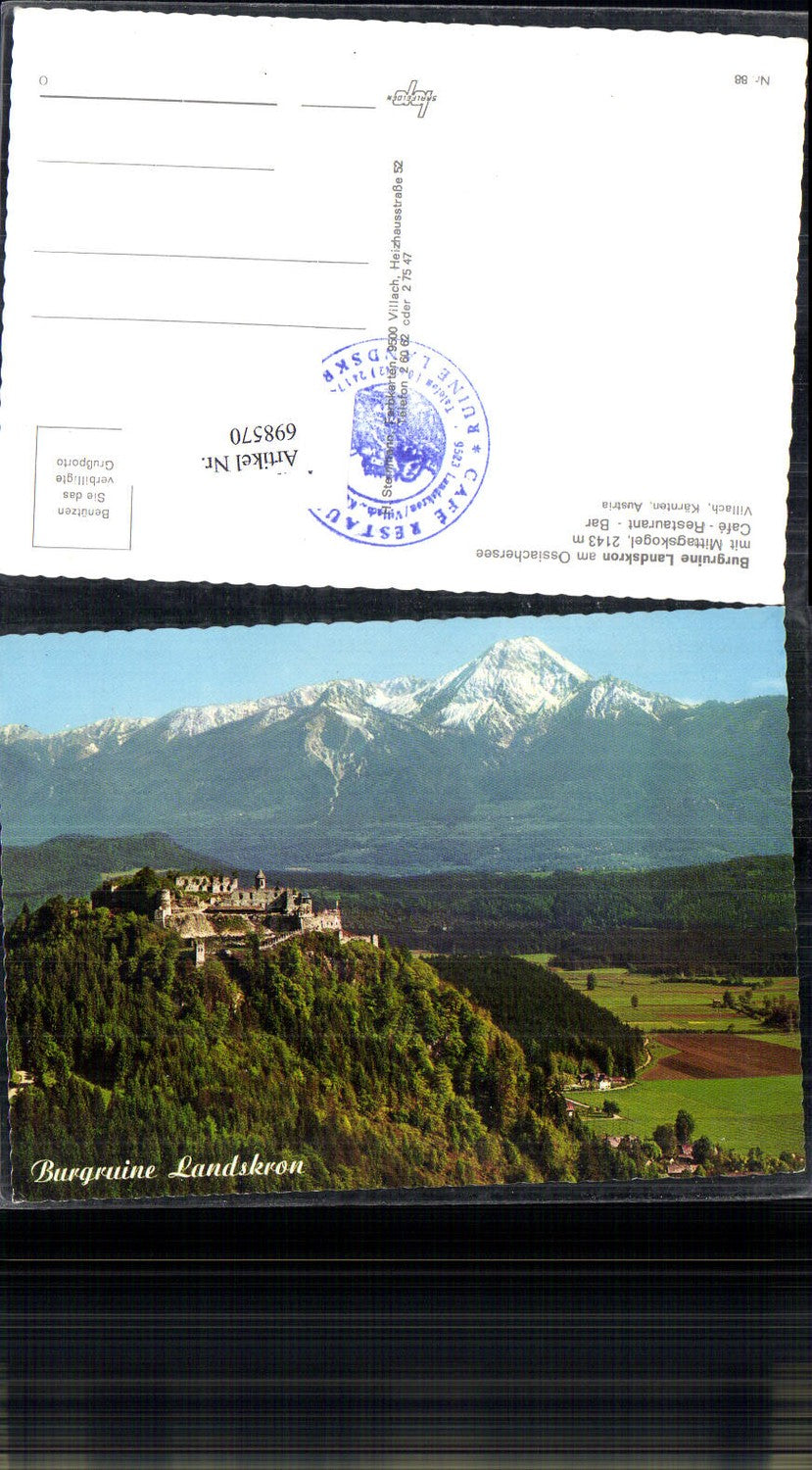 698570 Ruine Landskron Ossiachersee Ossiach