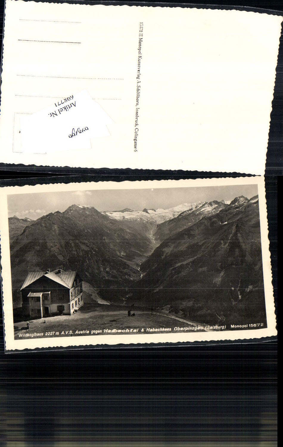 698771 Wildkogelhaus Habachtal Pinzgau Bramberg Neukirchen