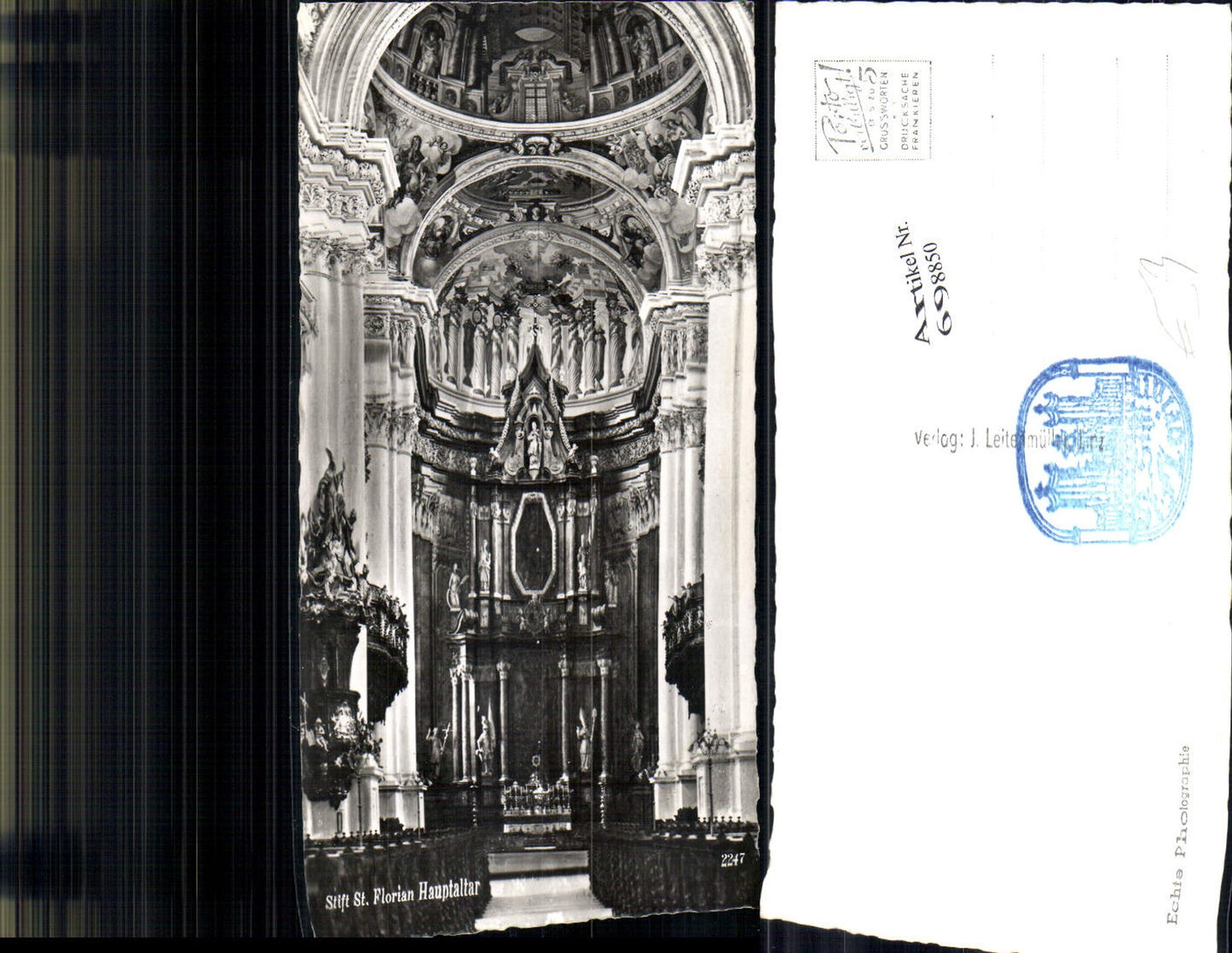 698850 Stift St. Florian bei Linz Altar