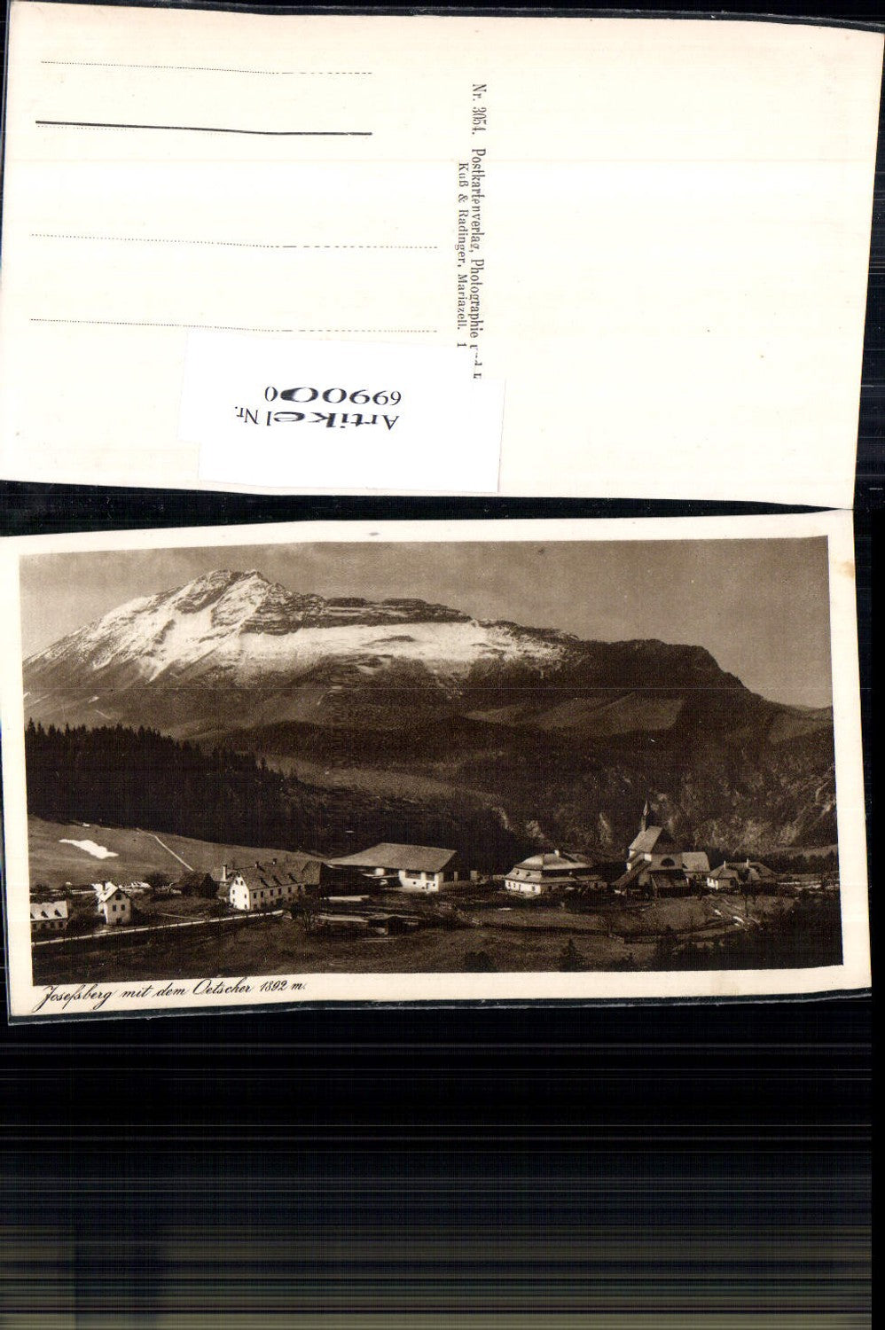 699000 Josefsberg bei Wienerbruck m. Ötscher Mariazellerbahn