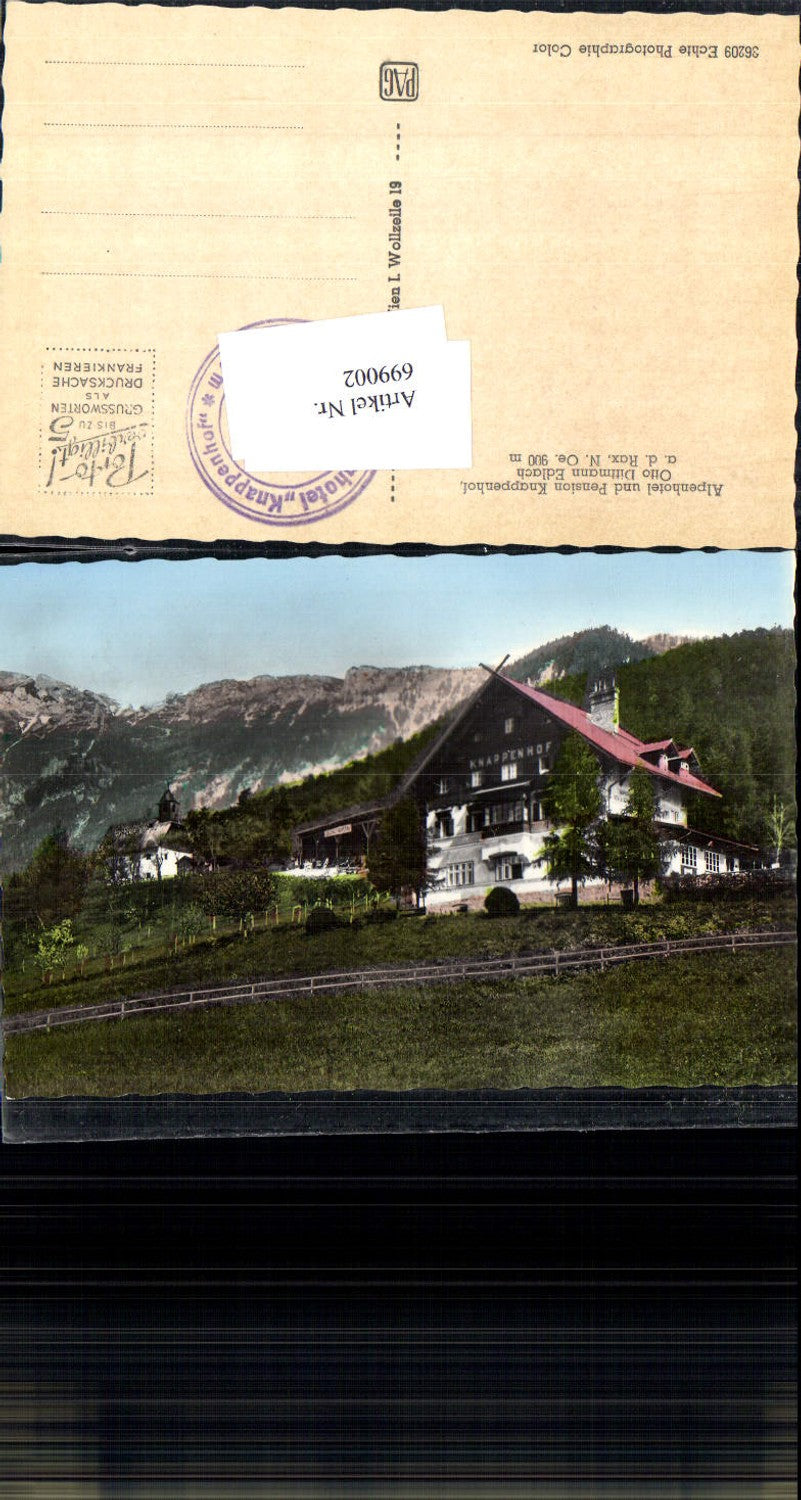 699002 Edlach an der Rax Pension Knappenhof Reichenau