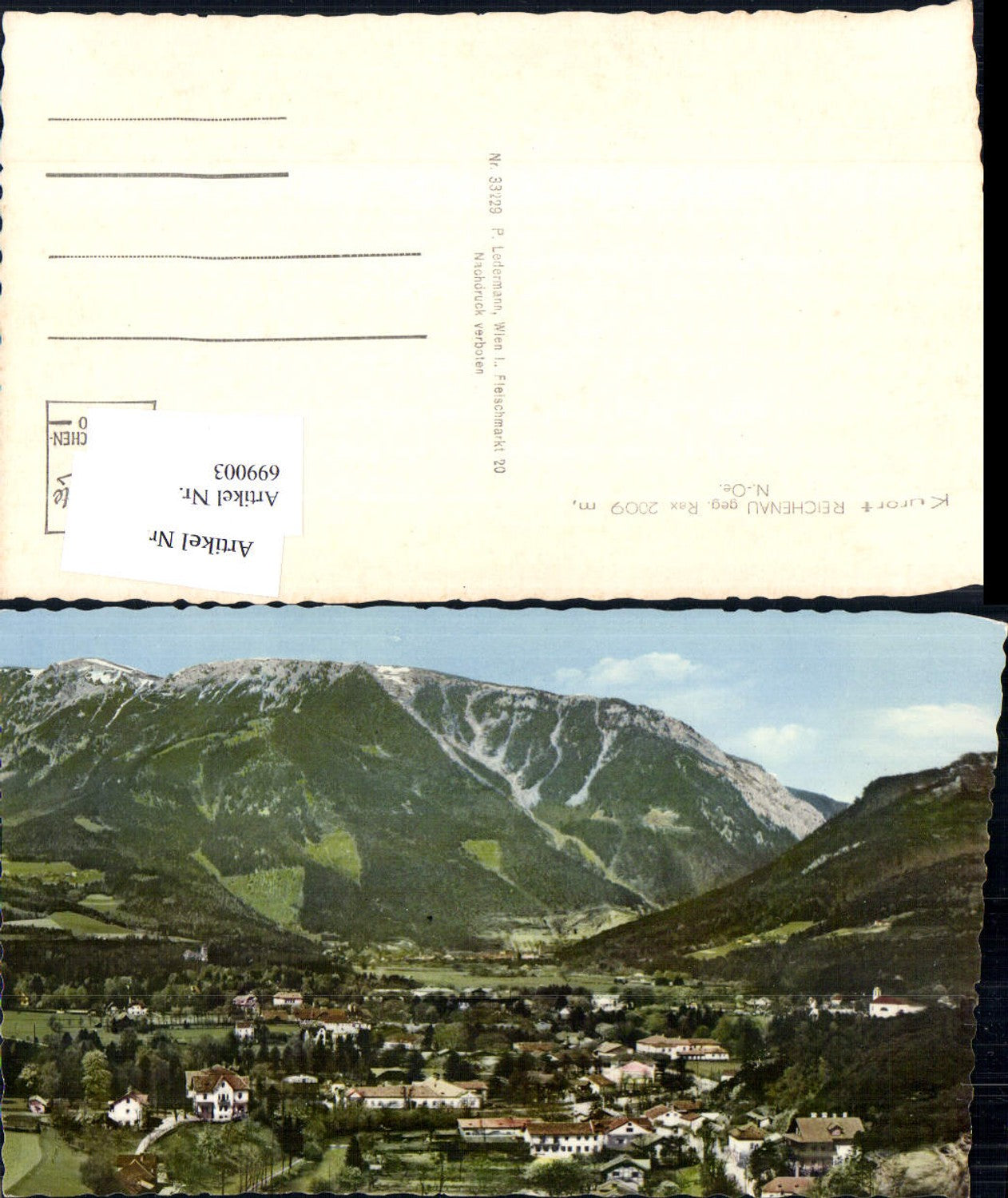 699003 Reichenau an der Rax