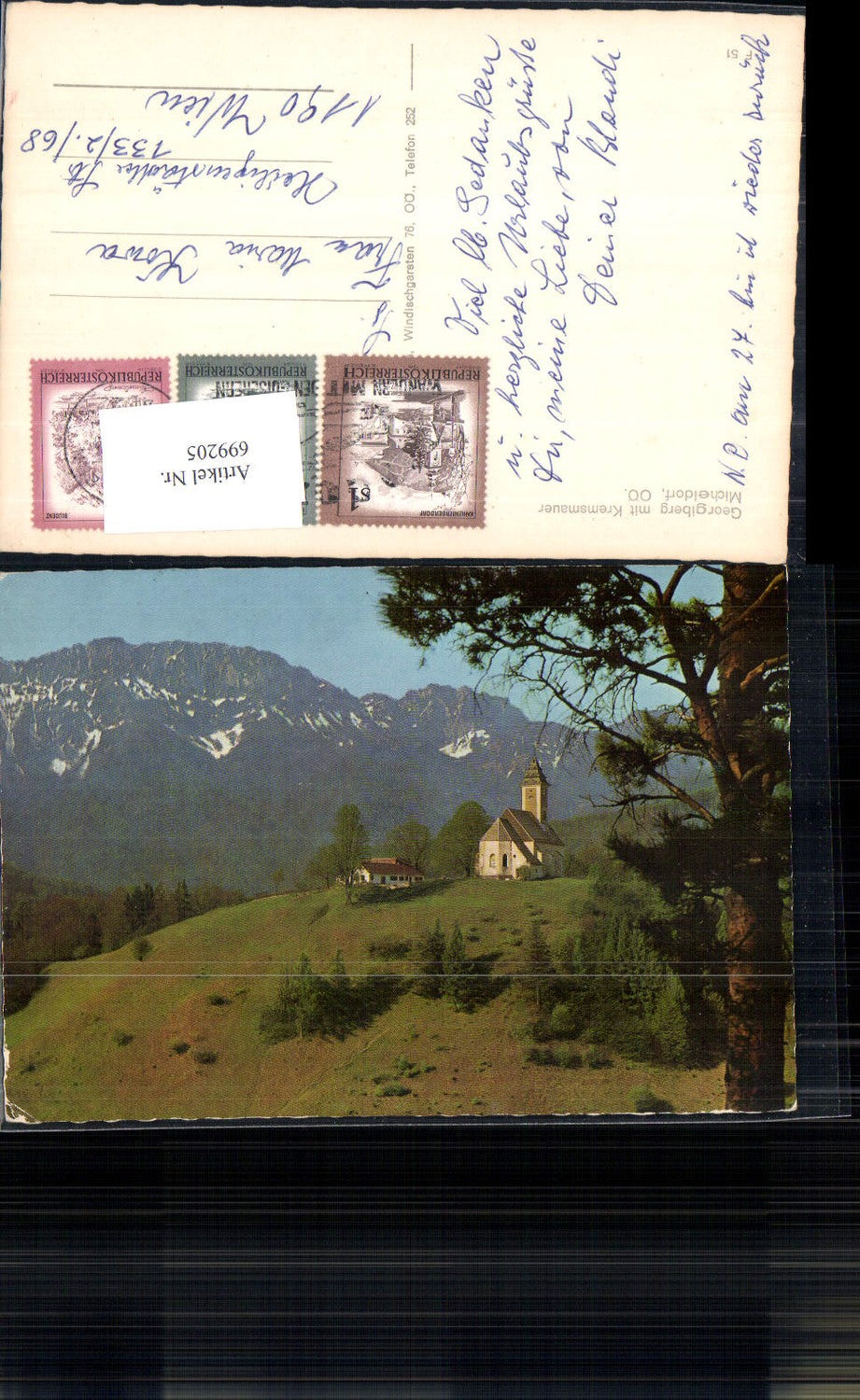 699205 Micheldorf Georgiberg Kremsmauer Kirchdorf an der Krems