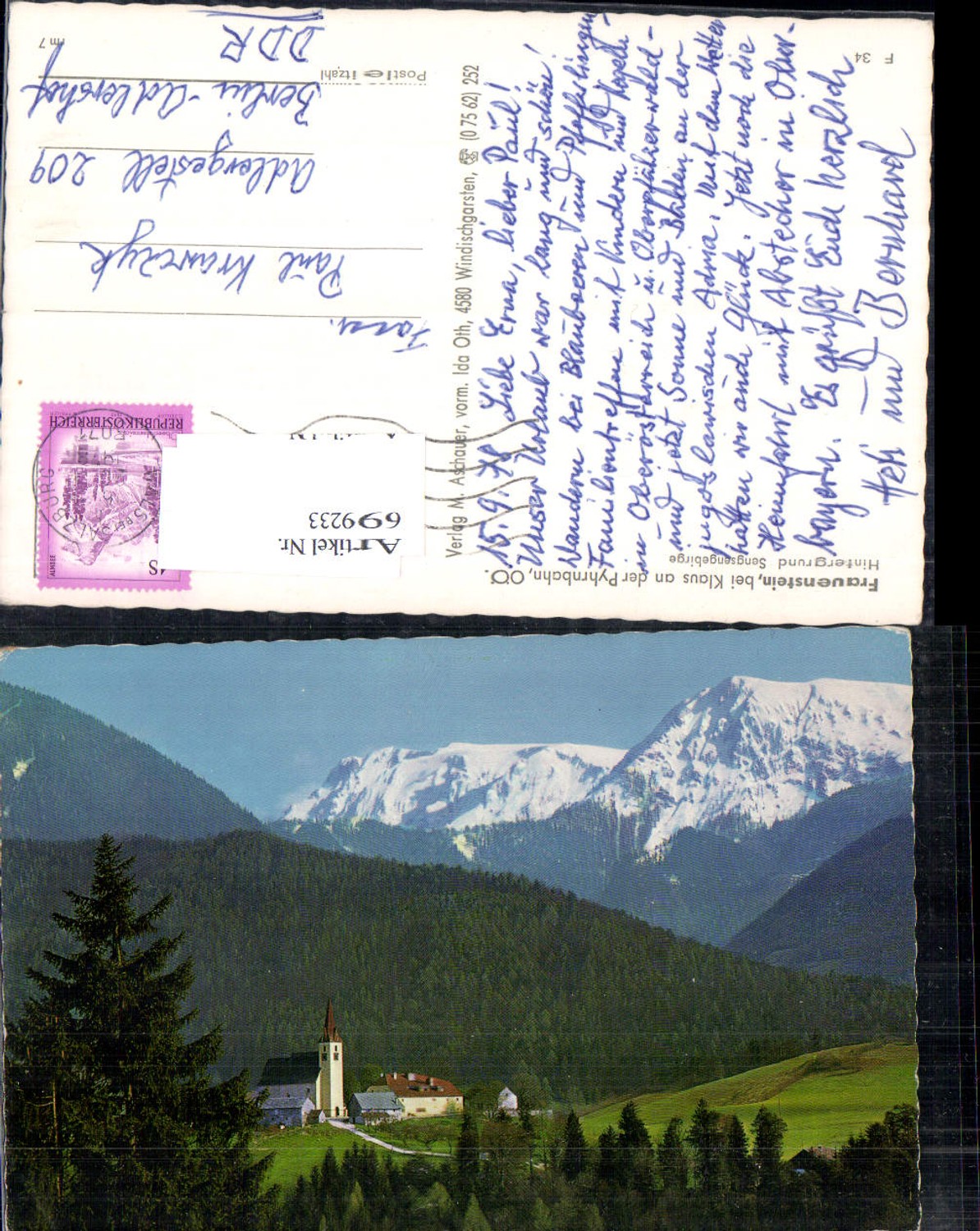 699233 Frauenstein bei Klaus an der Pyhrnbahn Spital