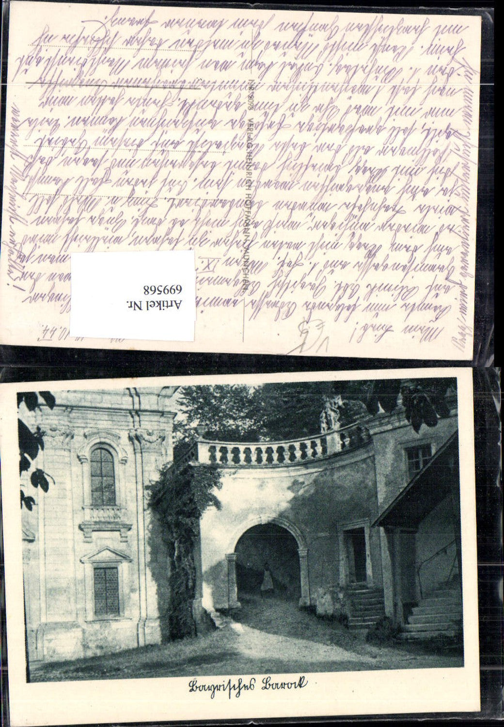 699568 Künstler AK Bayerisches Barock pub Heinrich Hoffmann München 2093