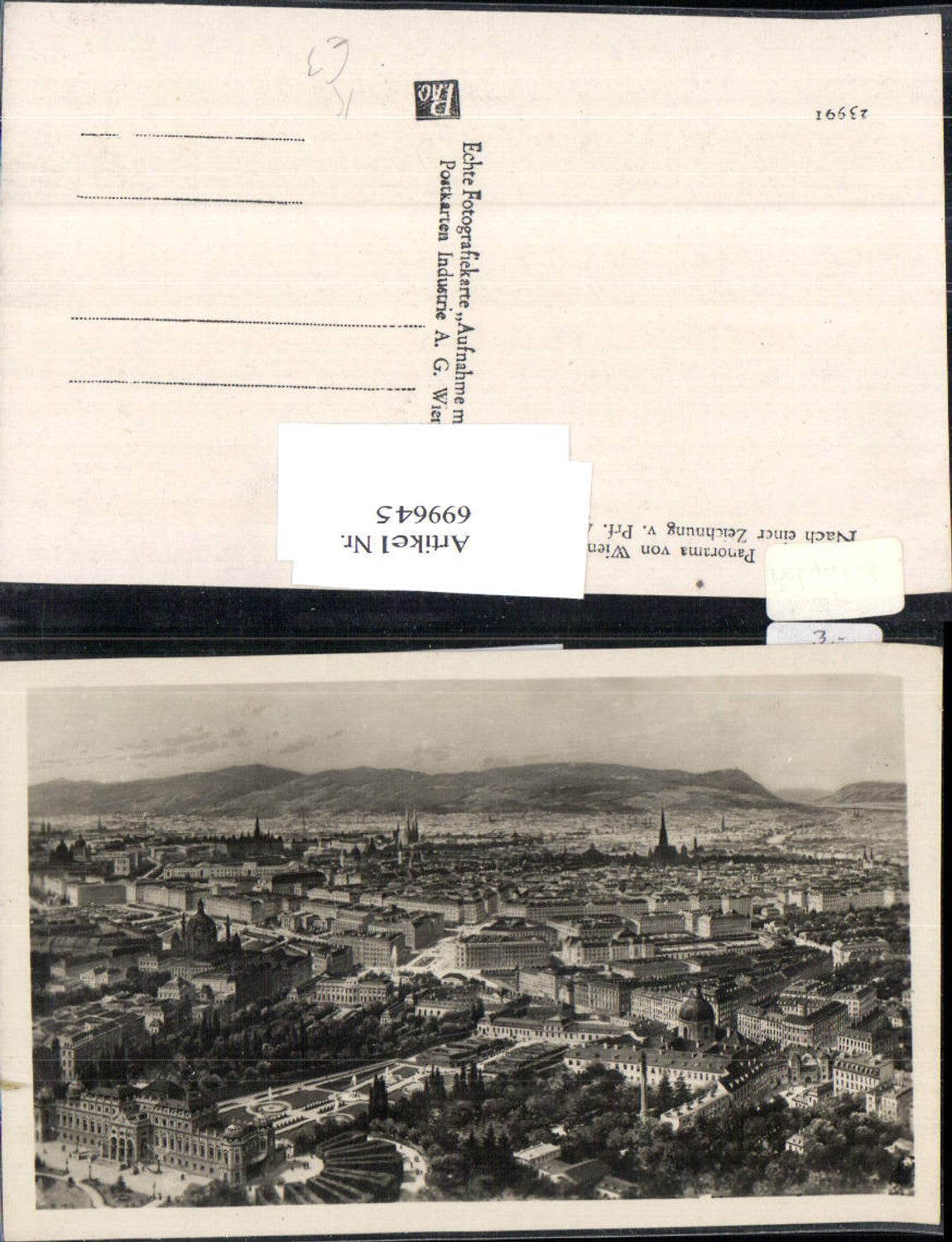 699645 Artist AK Prof. A. Kasimir Vienna