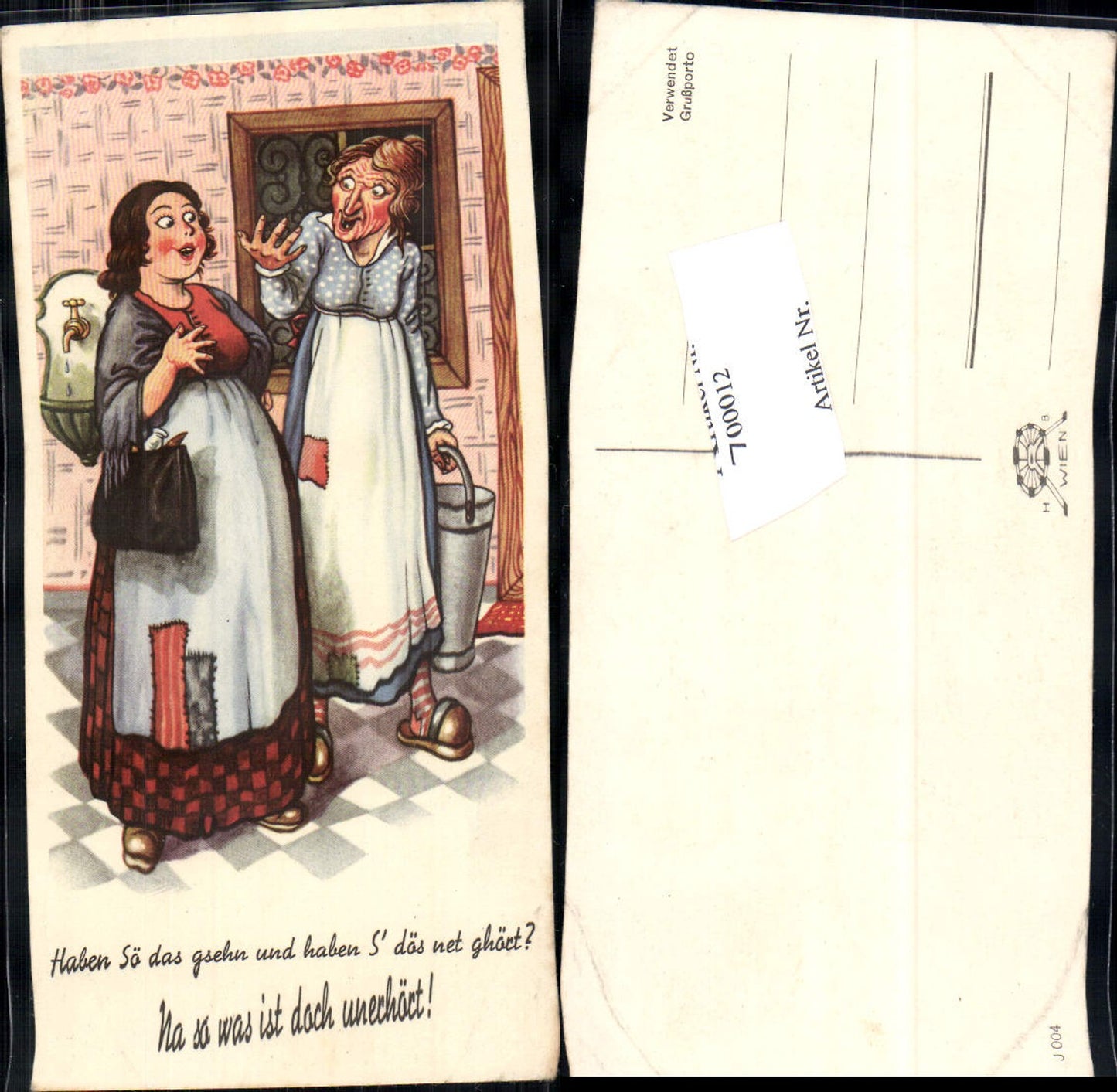 700012 Scherzkarte Humor Scherz Frauenfeindlich