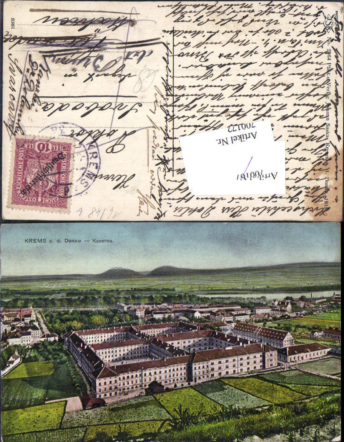 700172 Krems an der Donau Kaserne pub Saska 2364