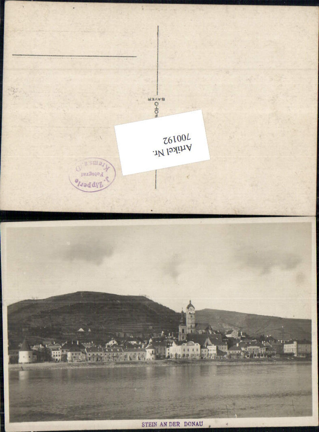 700192 Photo postcard Krems an der Donau Stein an der Donau