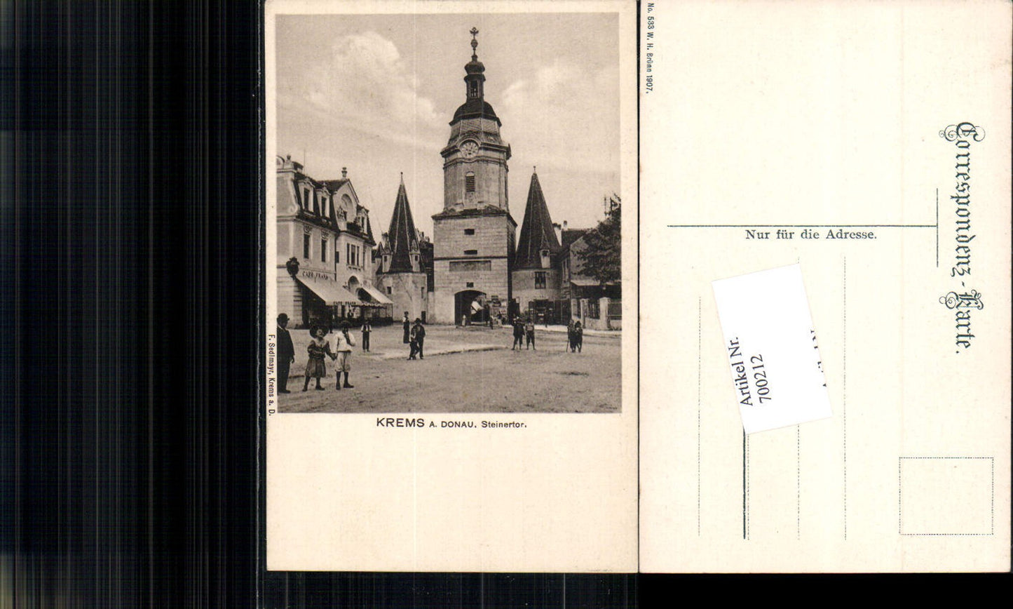 700212 Krems an der Donau Steinertor pub Sedlmayr 533