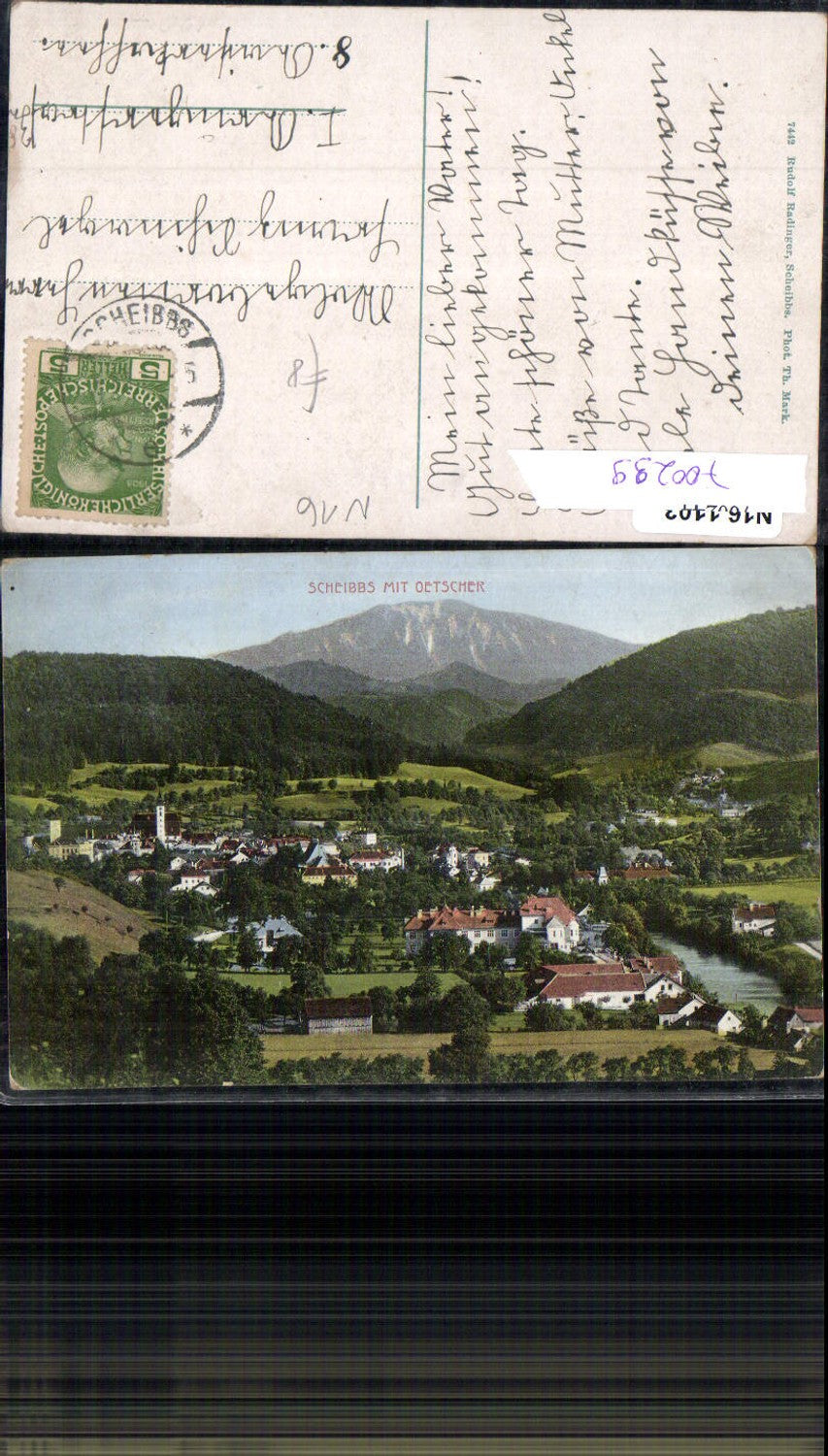 700239 Scheibbs m. Ötscher