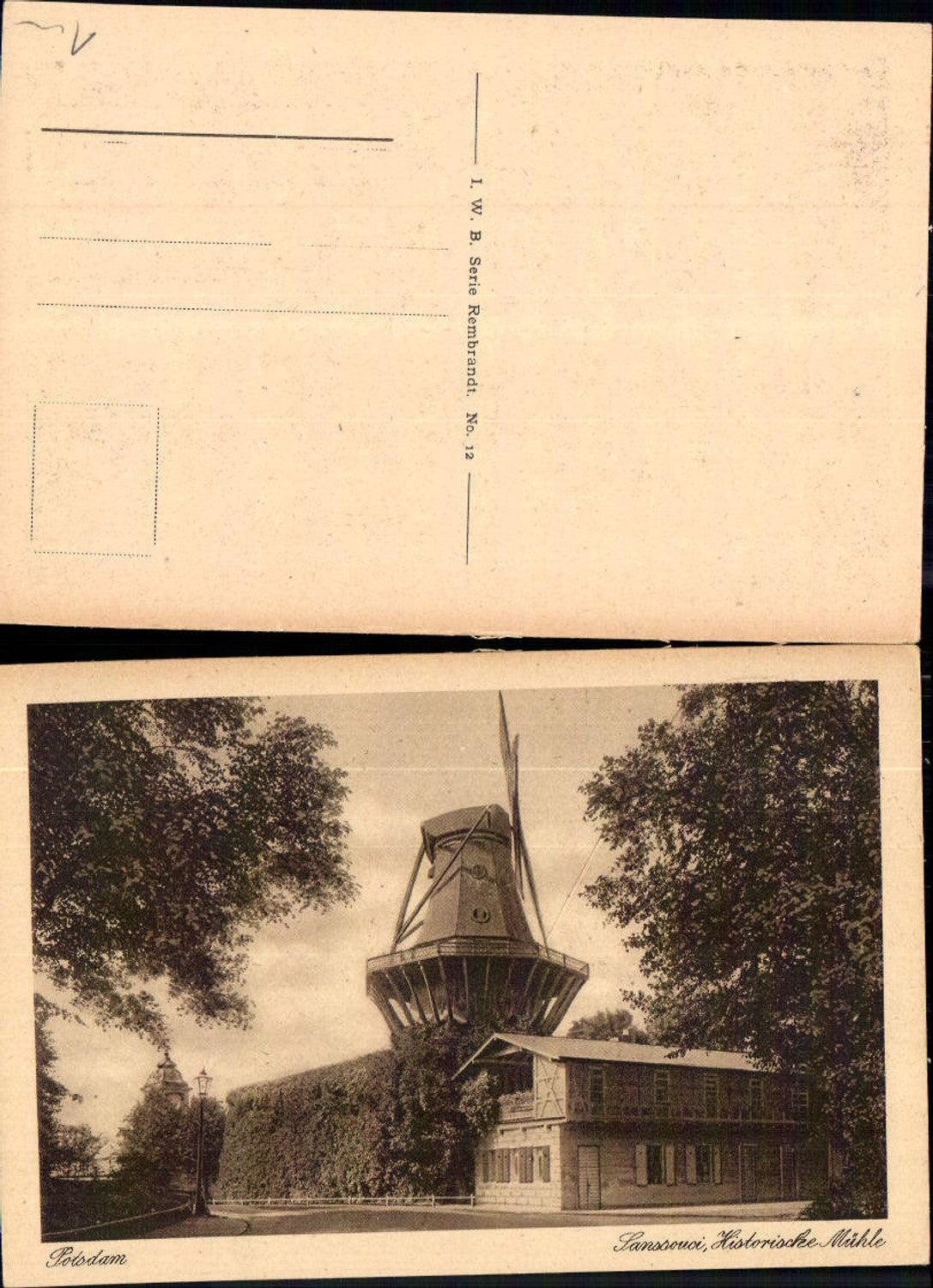 700774 Potsdam Sanssouci Historic Mill Windmill