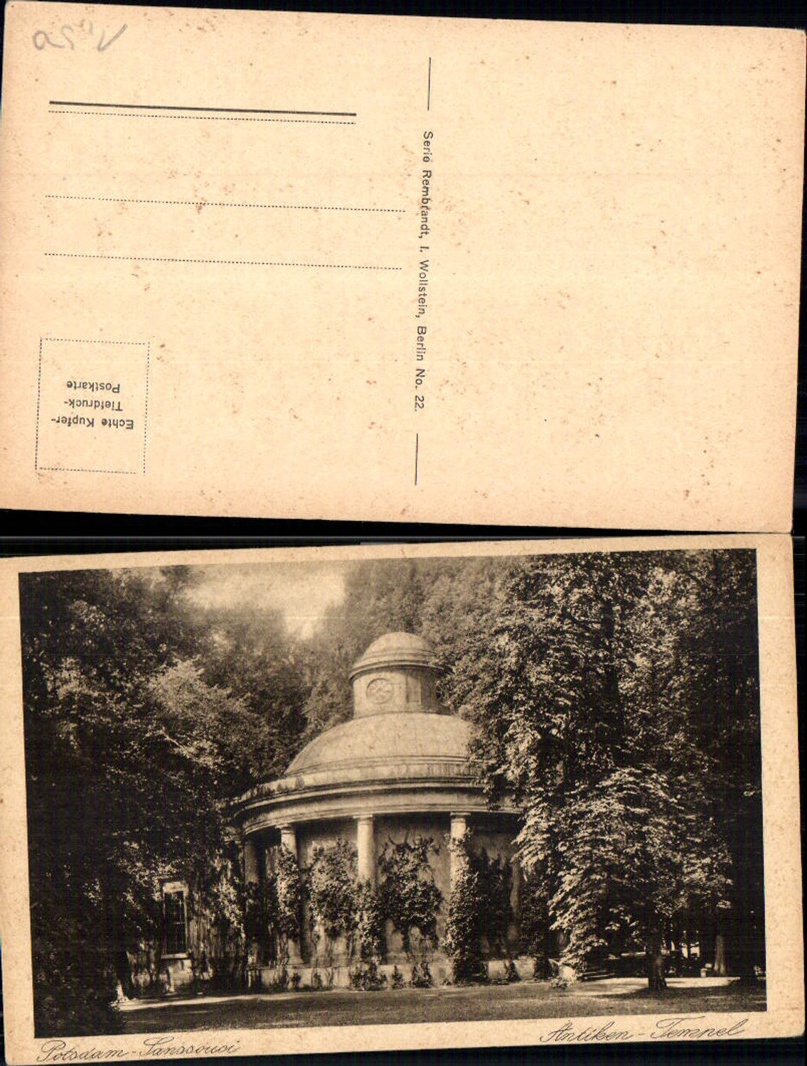 700777 Potsdam Sanssouci Ancient Temple
