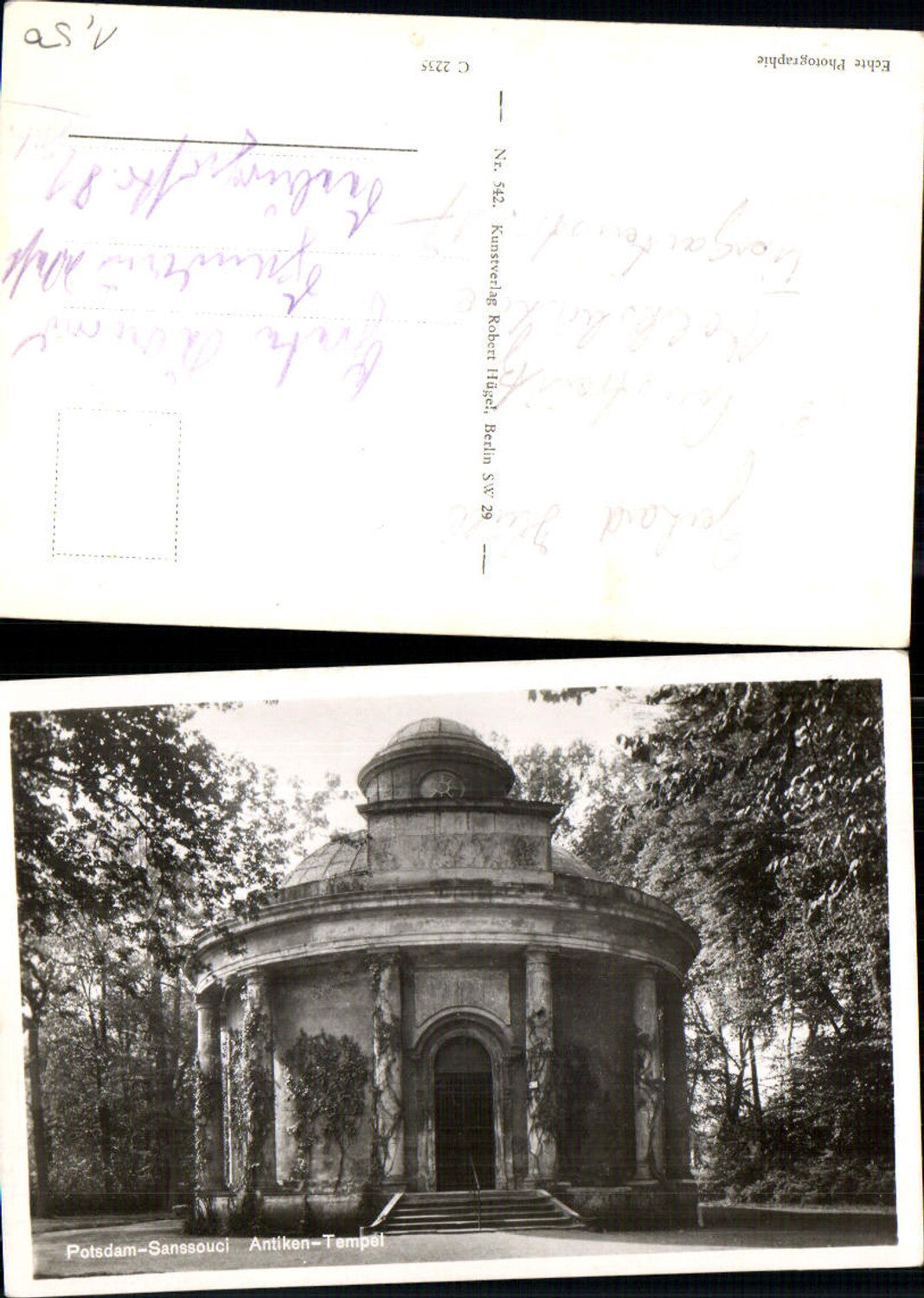 700779 Potsdam Sanssouci Ancient Temple