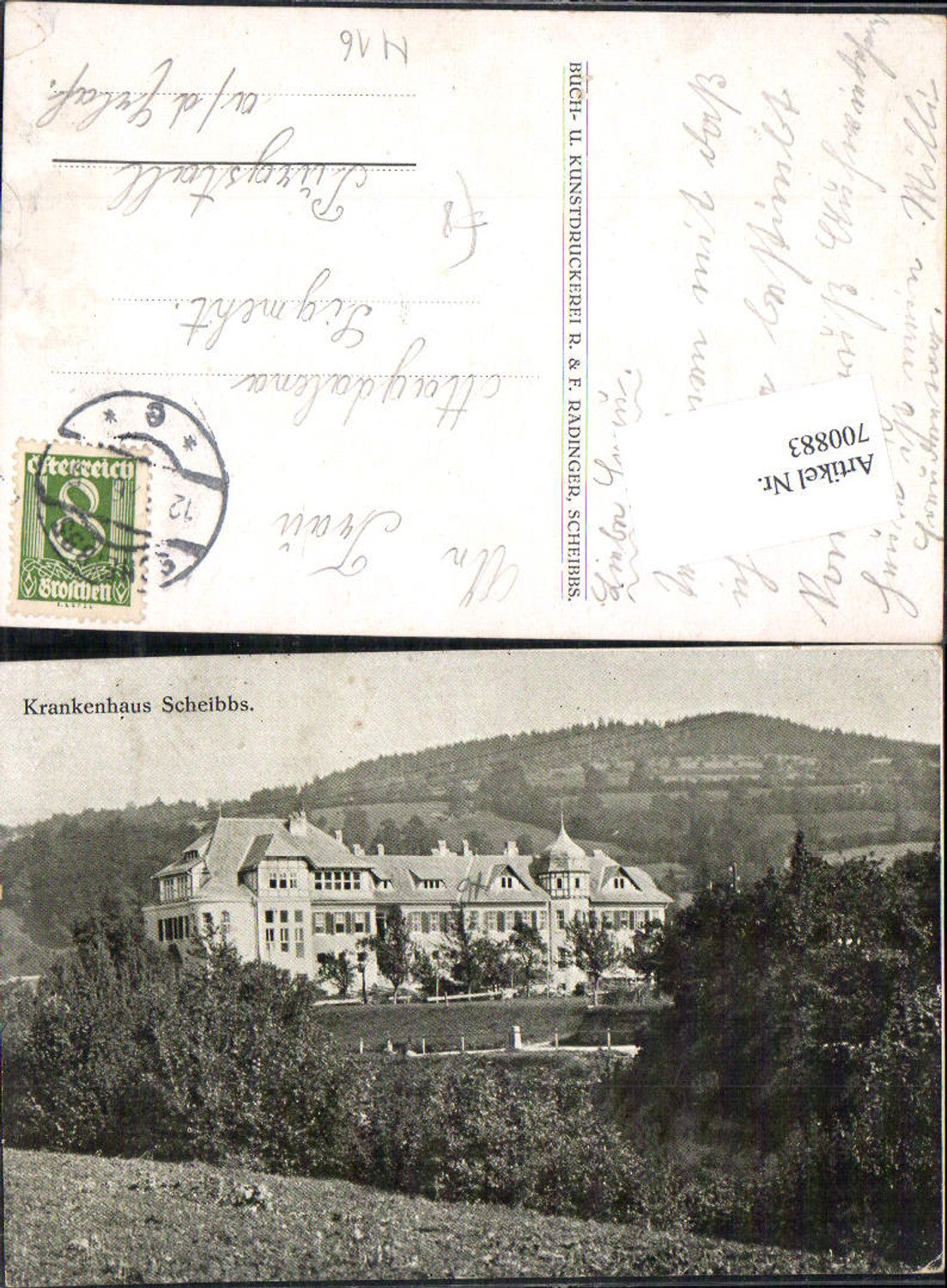 700883 Scheibbs Krankenhaus