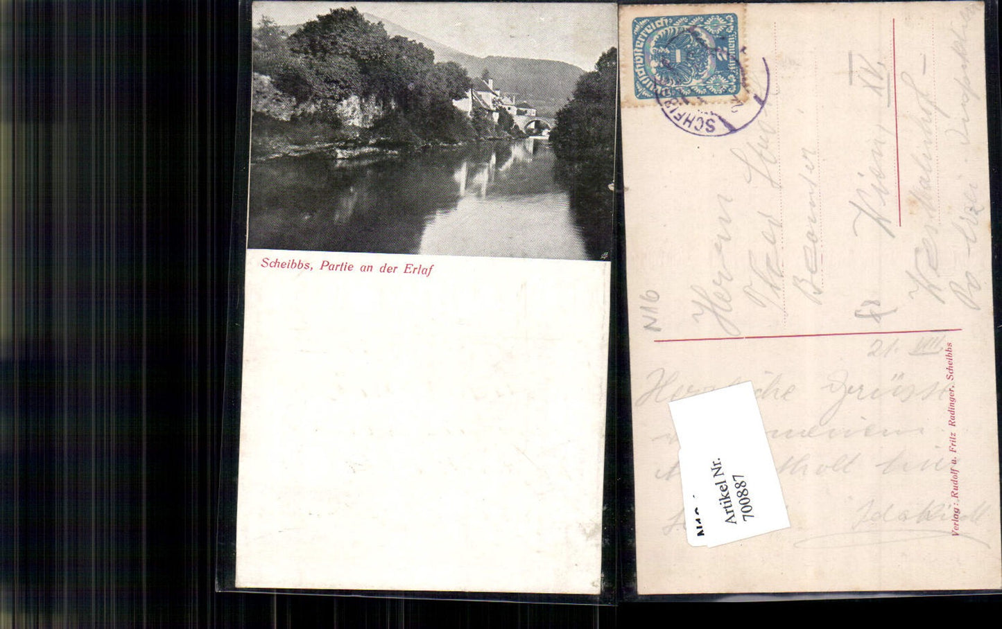 700887 Scheibbs Partie an der Erlauf