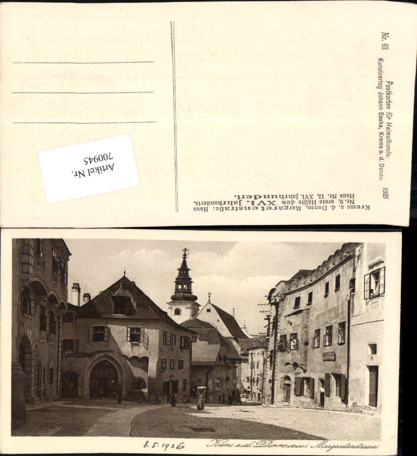 700945 Krems an der Donau Margaretenstraße