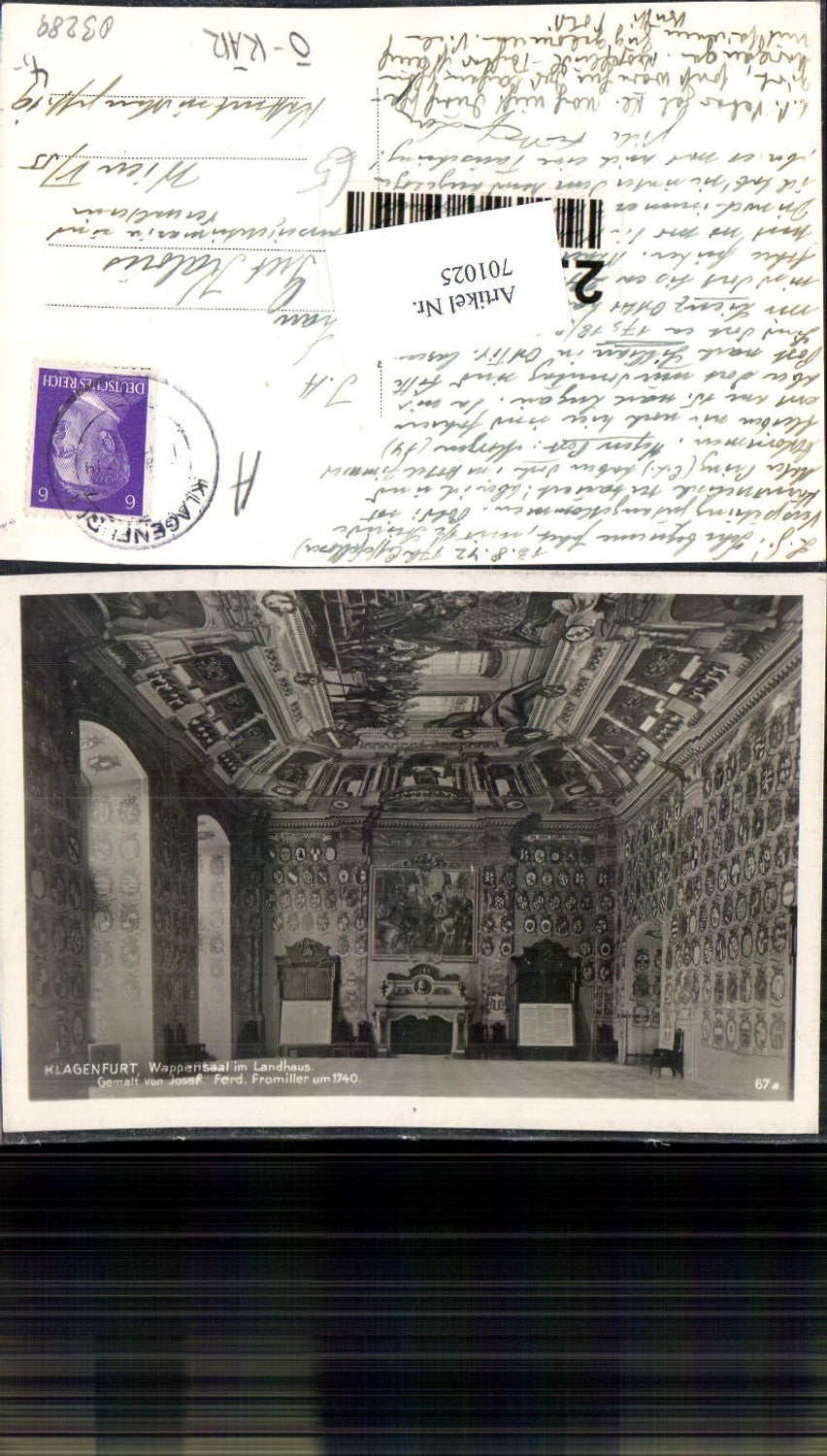 701025 Klagenfurt Wappensaal