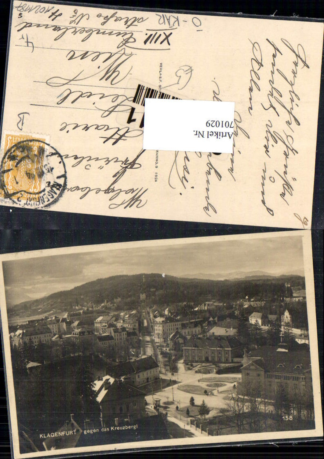 701029 Klagenfurt Partie Kreuzbergl