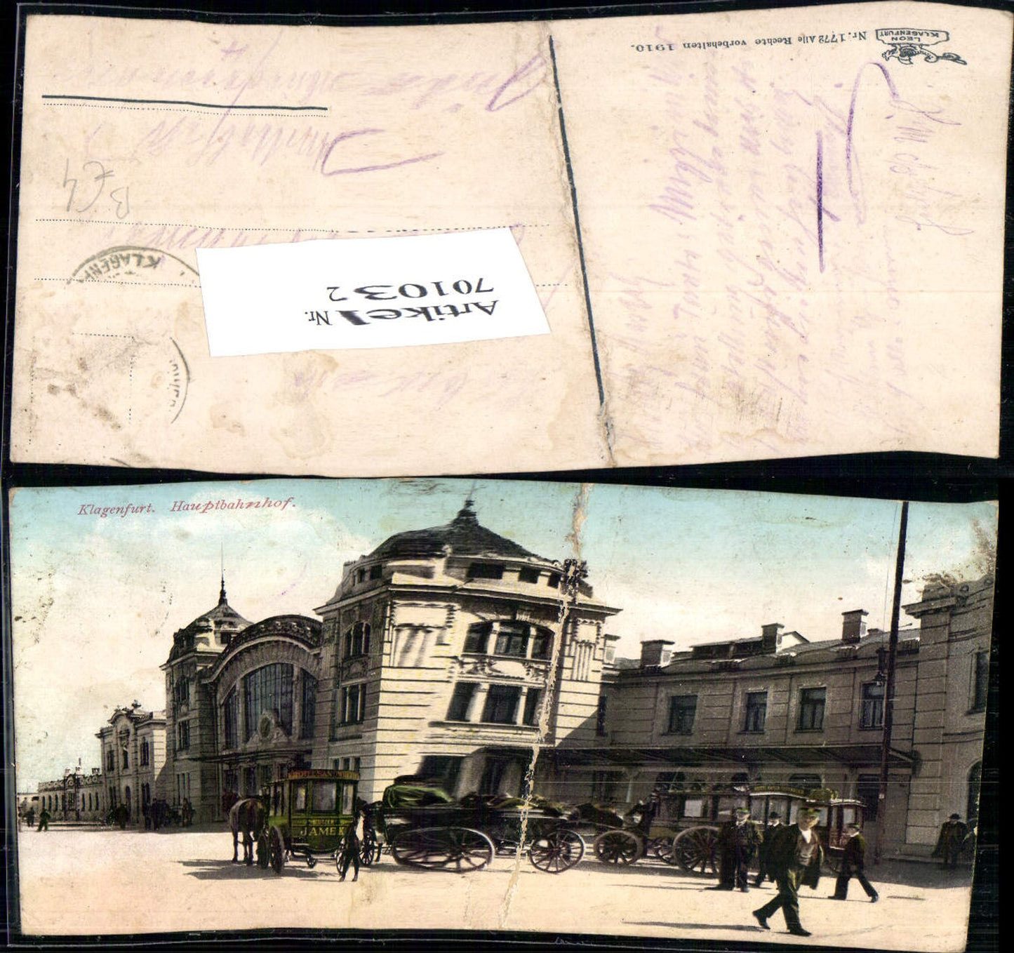 701032 Klagenfurt Bahnhof Kutsche