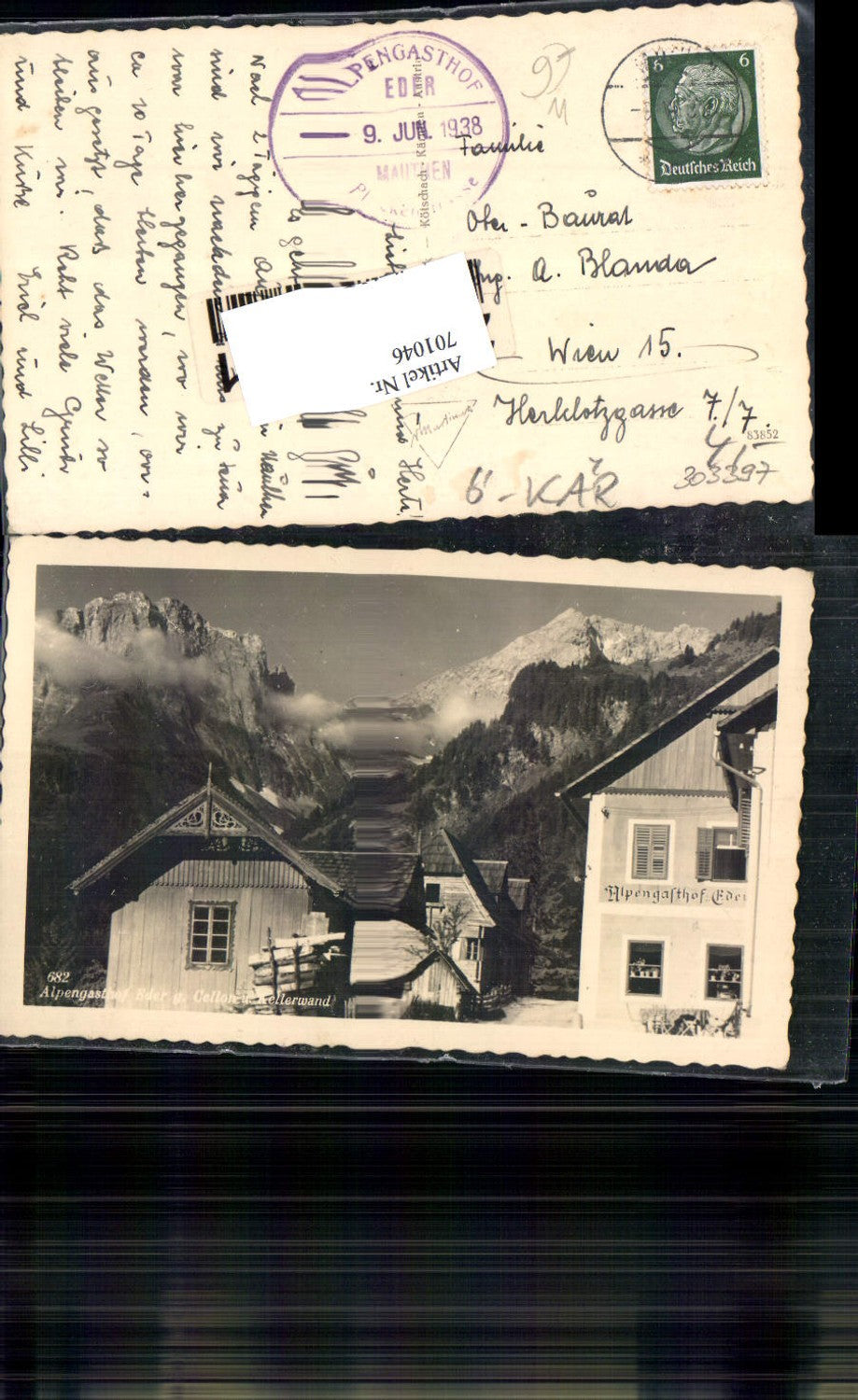 701046 Kötschach Mauthen Alpengasthaus Eder Gasthaus