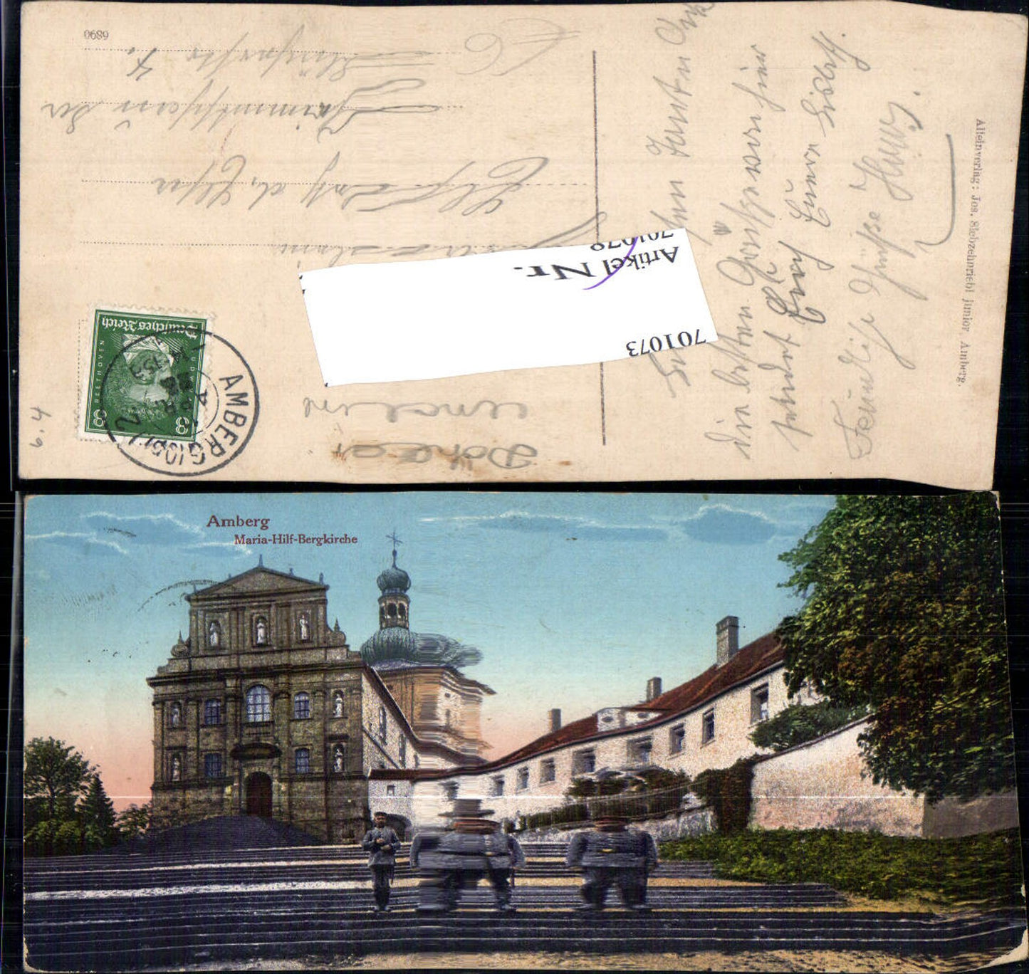701073 Amberg in der Pfalz Maria Hilf Bergkirche