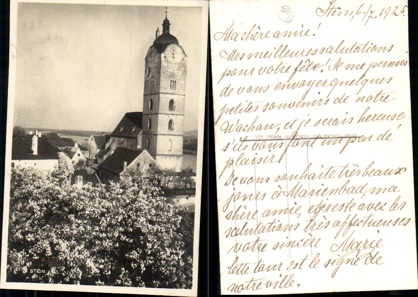 701165 Foto-AK Stein an der Donau Krems