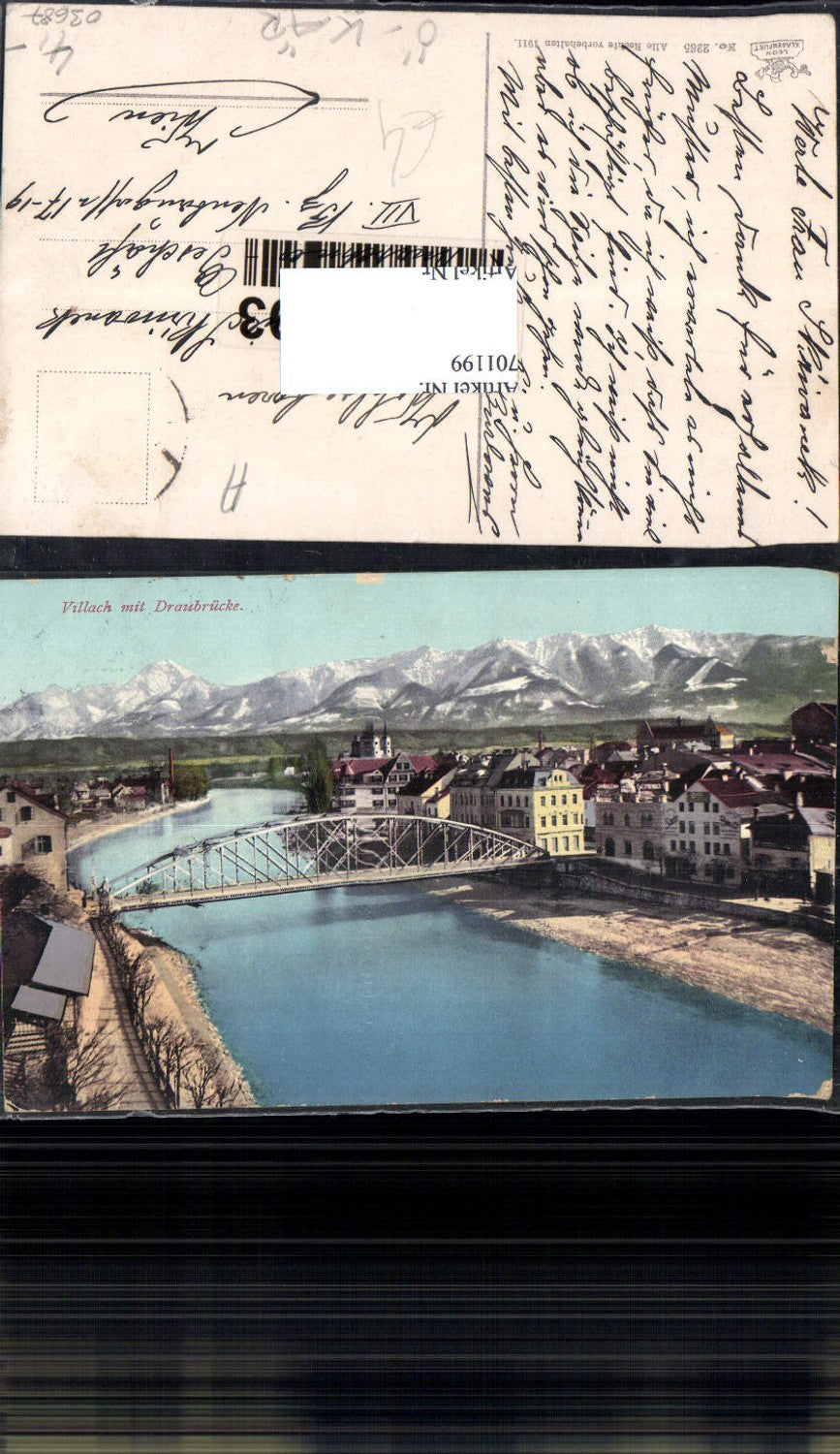 701199 Villach m. Draubrücke pub Leon 2265