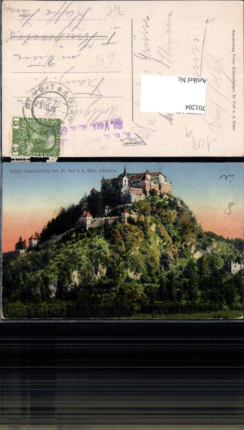 701204 Schloss Hochosterwitz bei St. Veit an der Glan pub Strohschneider