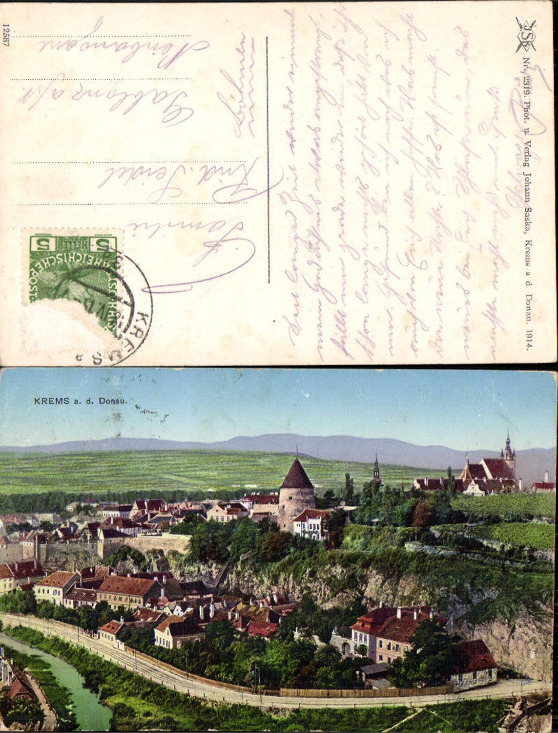 701258 Krems an der Donau pub Saska 2319