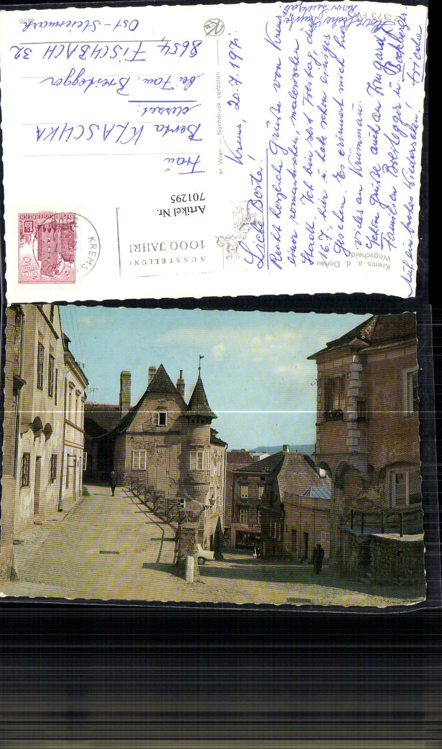 701295 Krems an der Donau Kaserne pub Johann Saska 2802