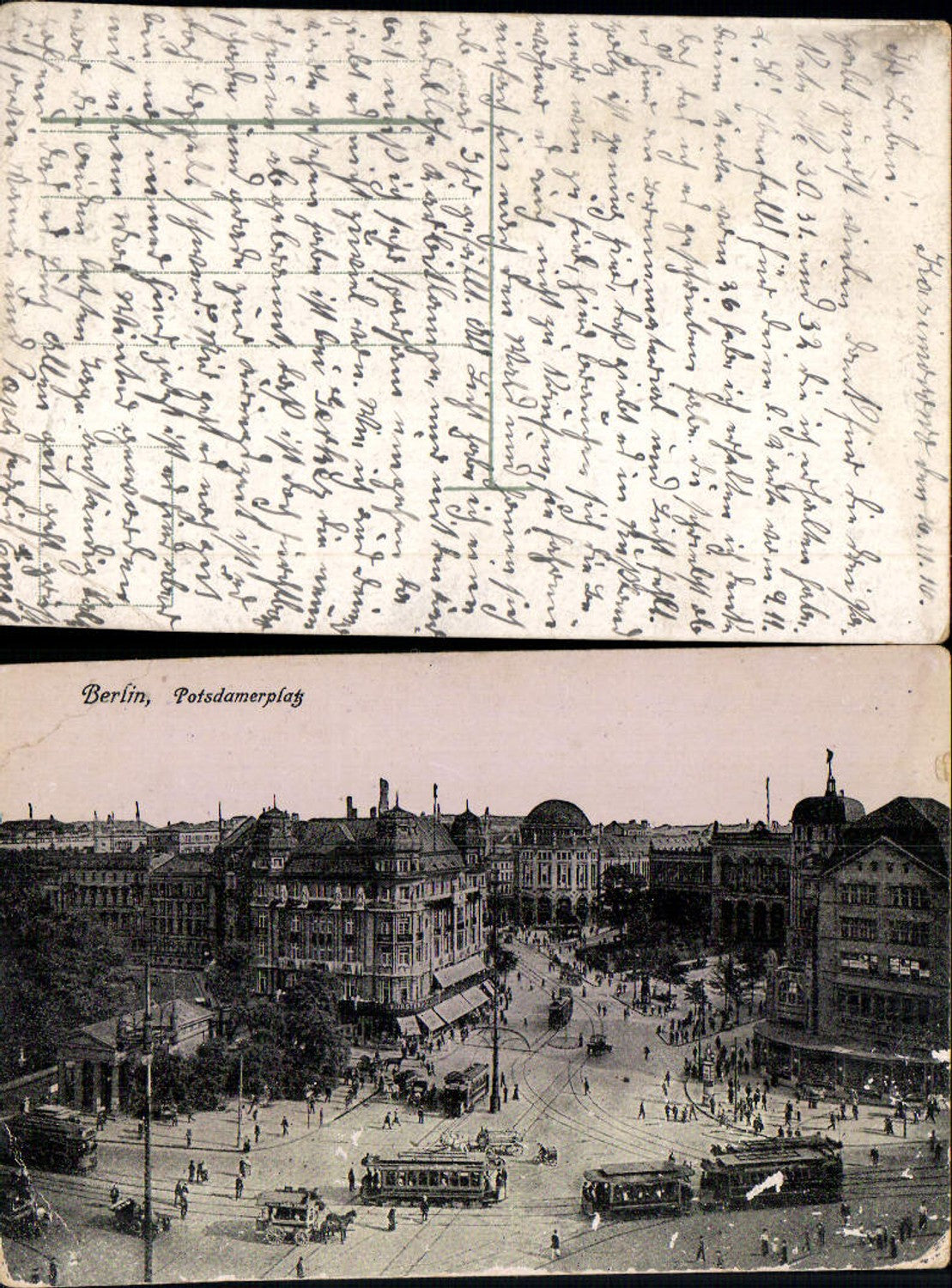 701363 Berlin Potsdamerplatz Straßenbahn Tram Tramway