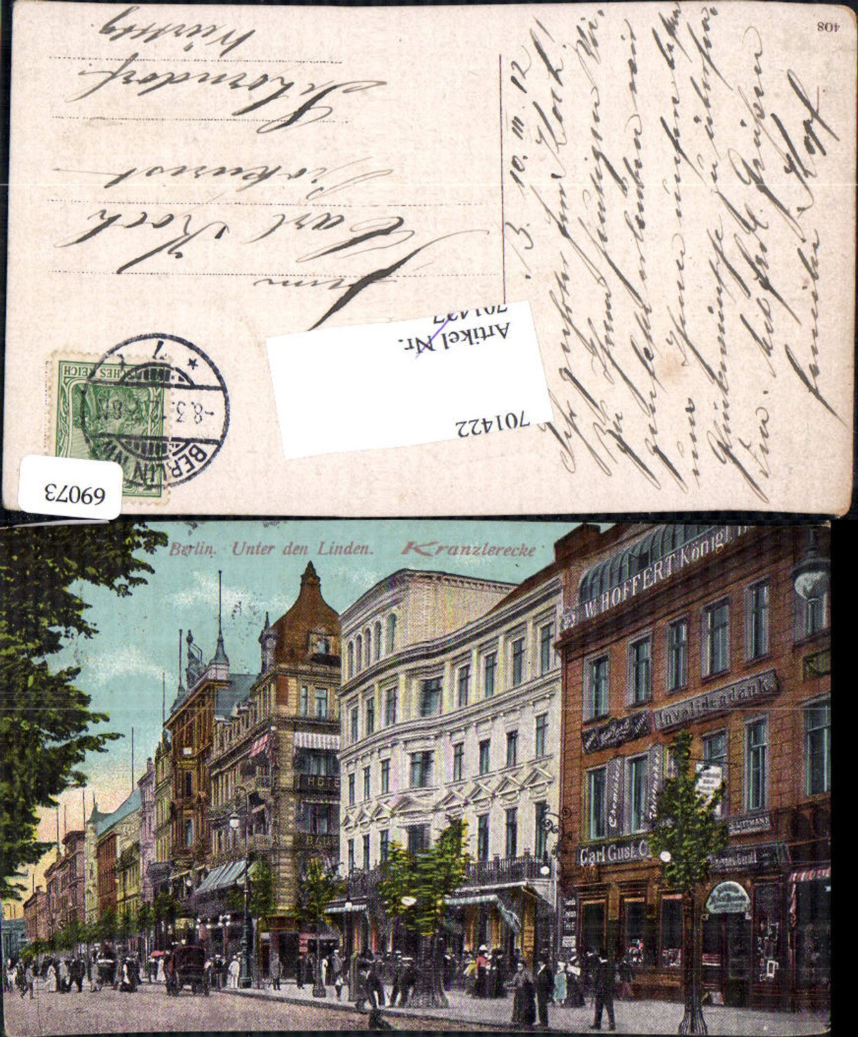 701422 Berlin Unter den Linden Kranzlerecke Geschäfte gel Schorndorf