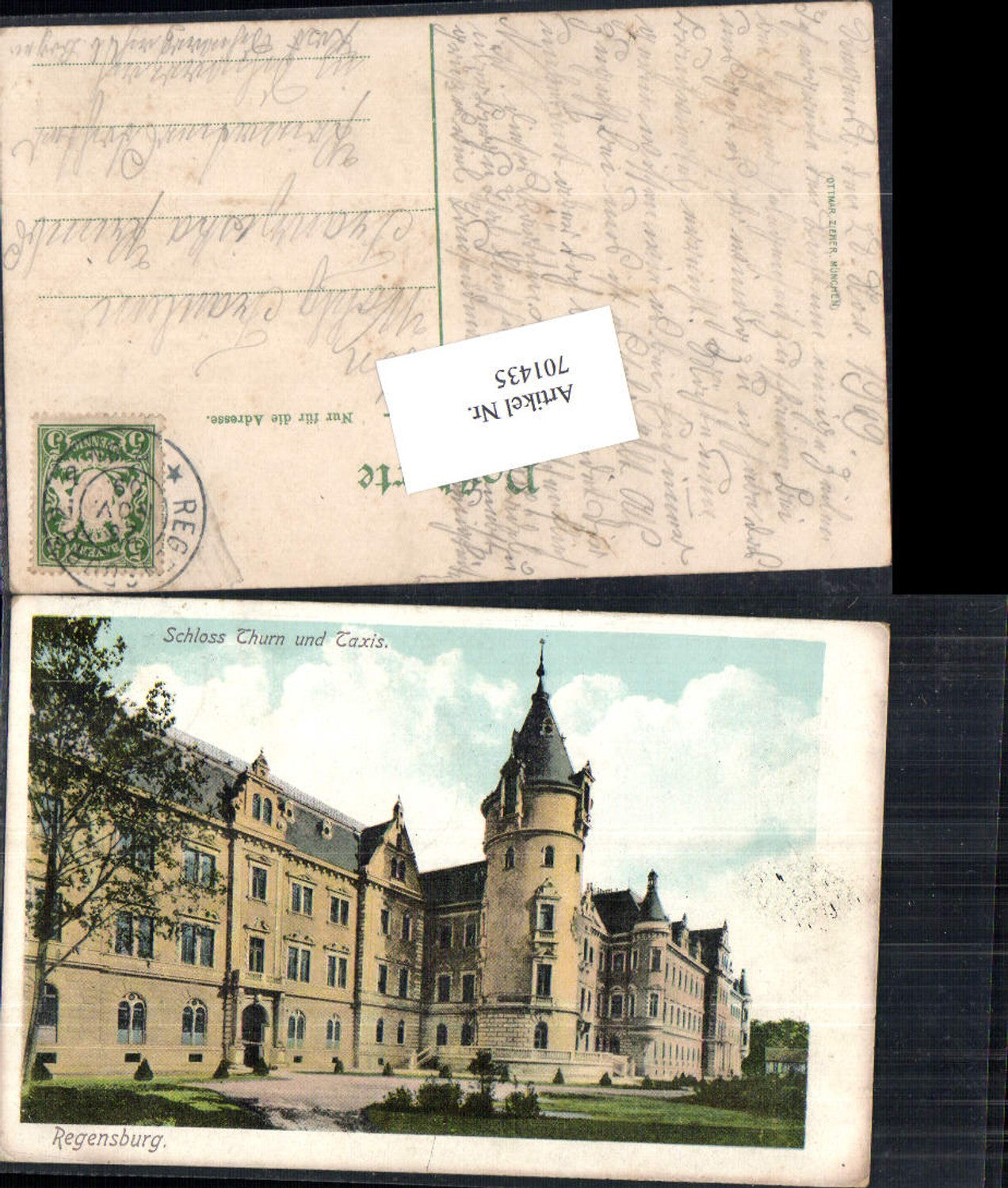 701435 Regensburg Schloss Thurn und Taxis