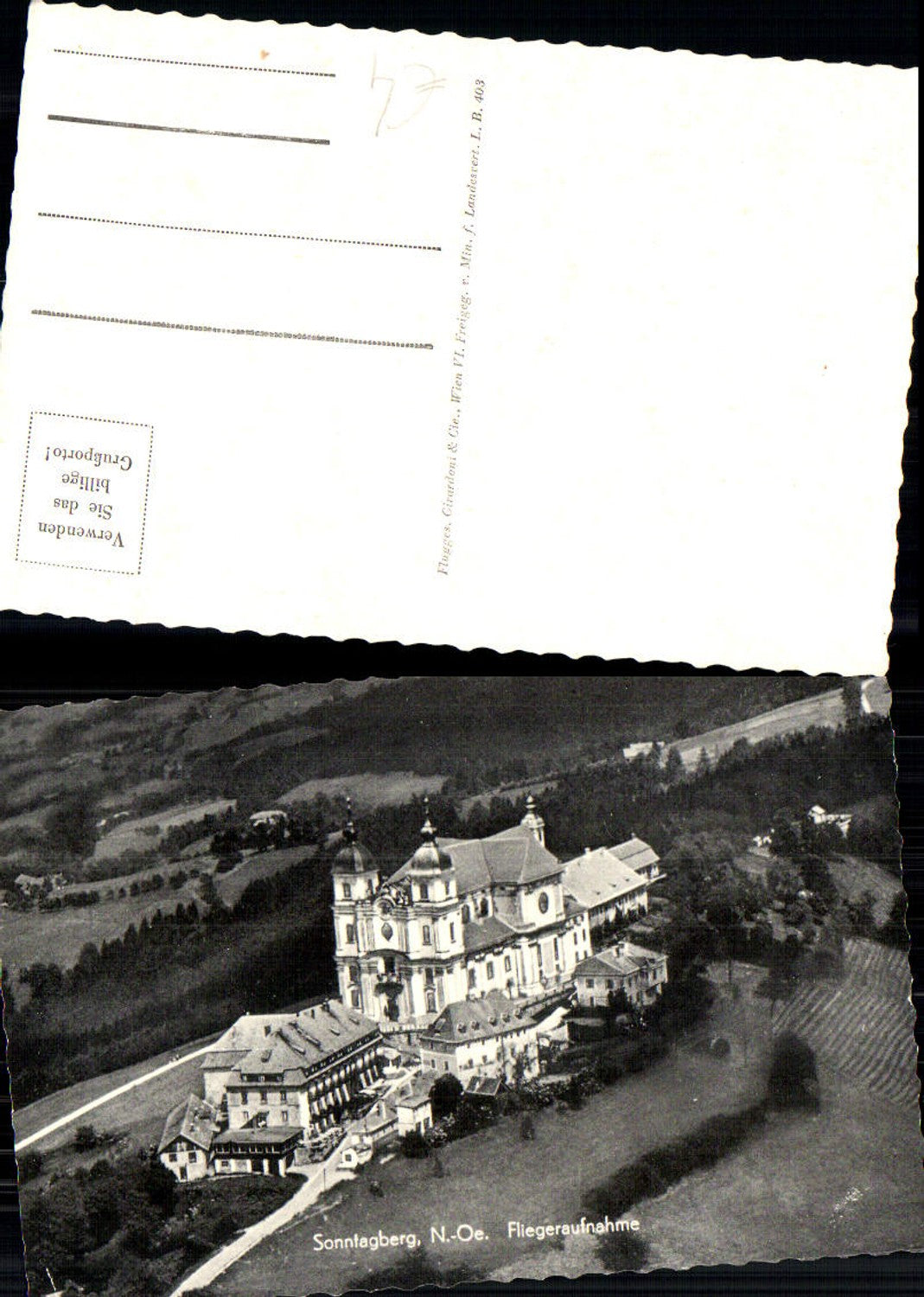 701490 Sonntagberg b. Kematen Rosenau Hilm Luftbild Fliegeraufnahme