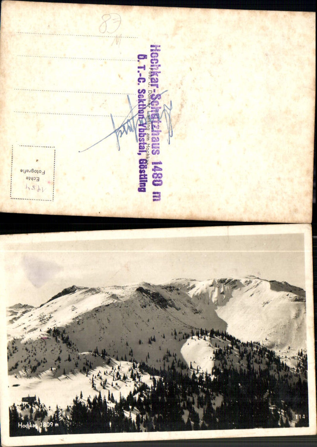 701530 Hochkar bei Göstling an der Ybbs