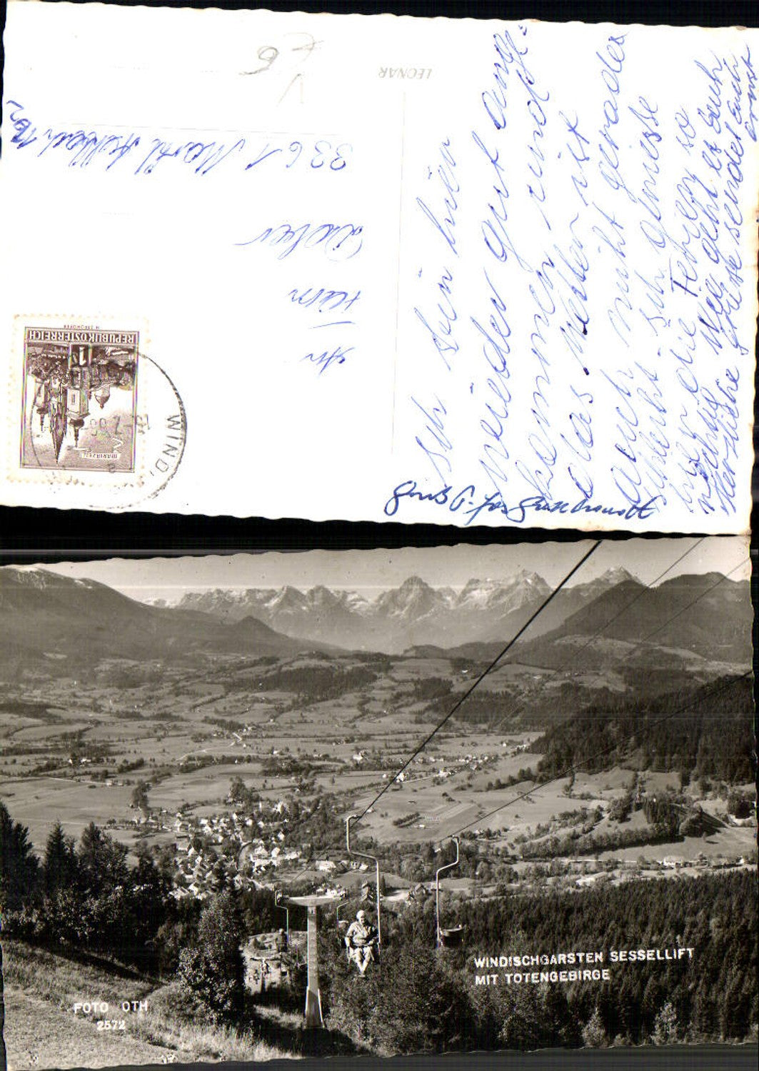 701531 Windischgarsten m. Lift Sessellift pub Foto Oth 2572