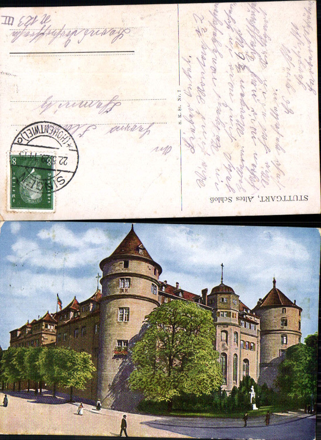 701580 Stuttgart Old Castle