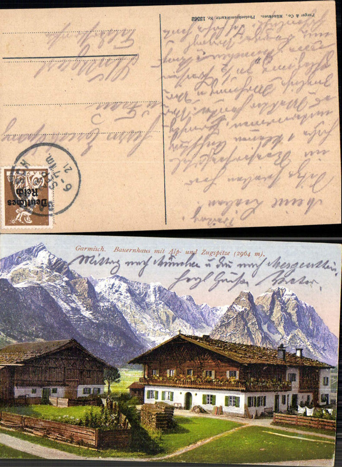 701630 Garmisch Partenkirchen Bauernhaus pub Purger & Co. 13562