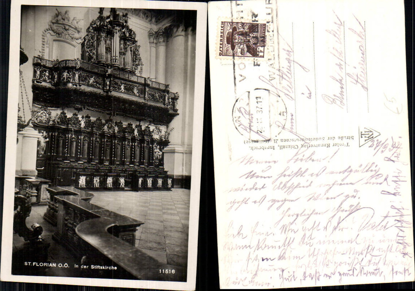 701776 St. Florian Stiftskirche Orgel