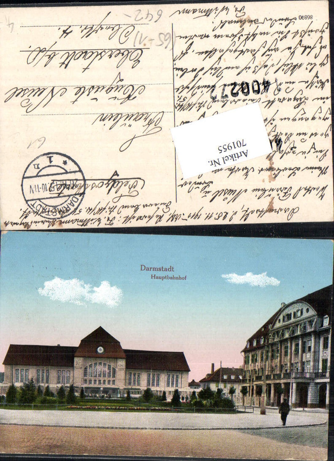 701955 Darmstadt Bahnhof Hauptbahnhof
