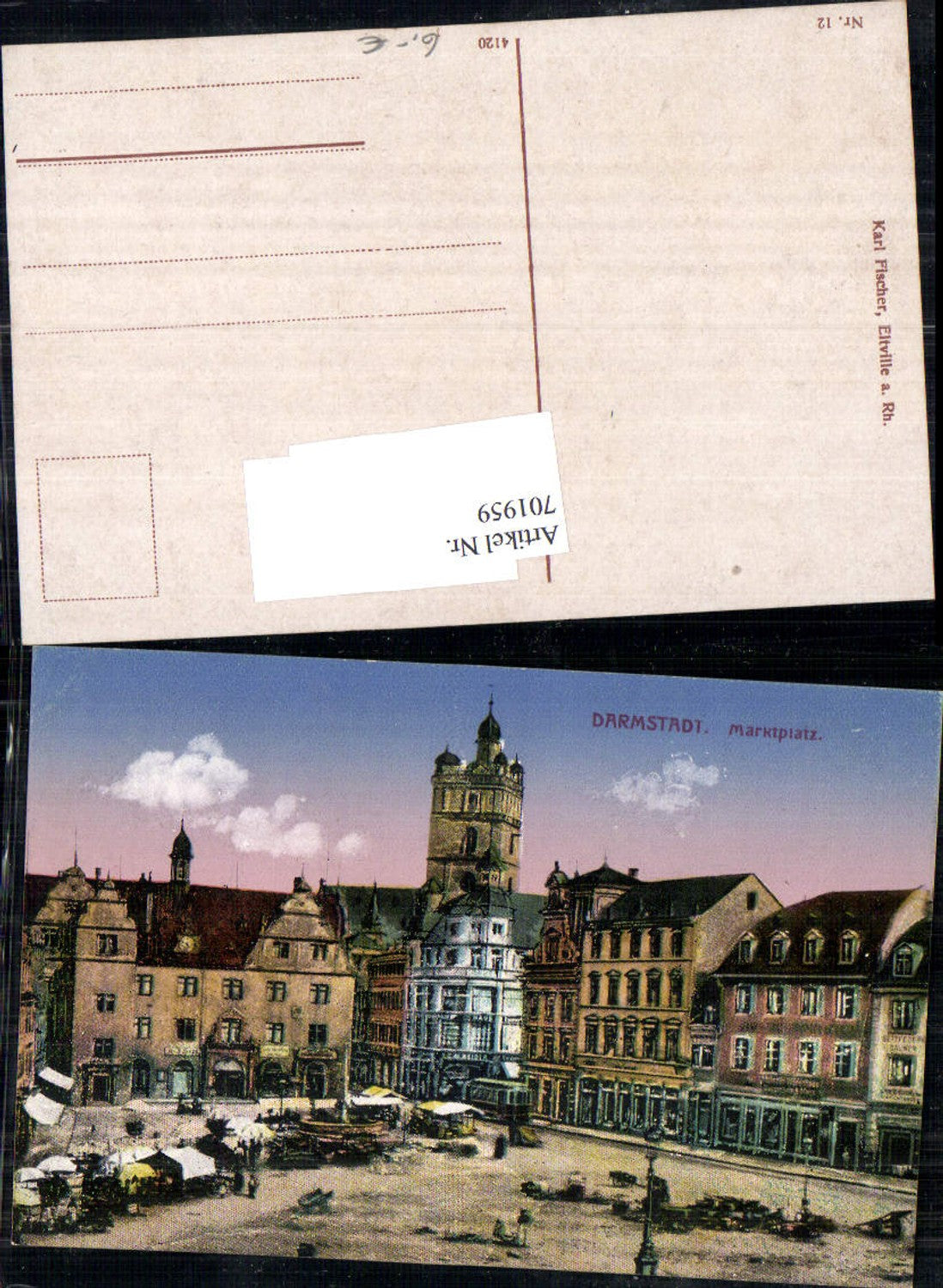 701959 Darmstadt Marktplatz
