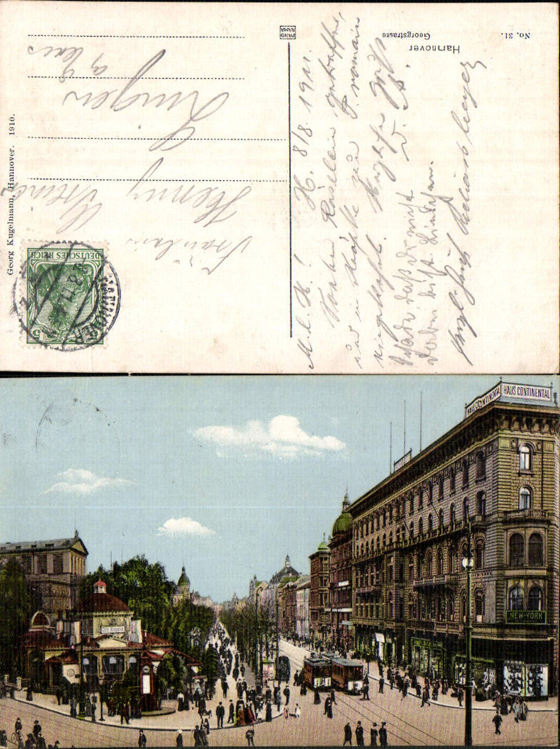 702186 Hannover Georgstraße Straßenbahn