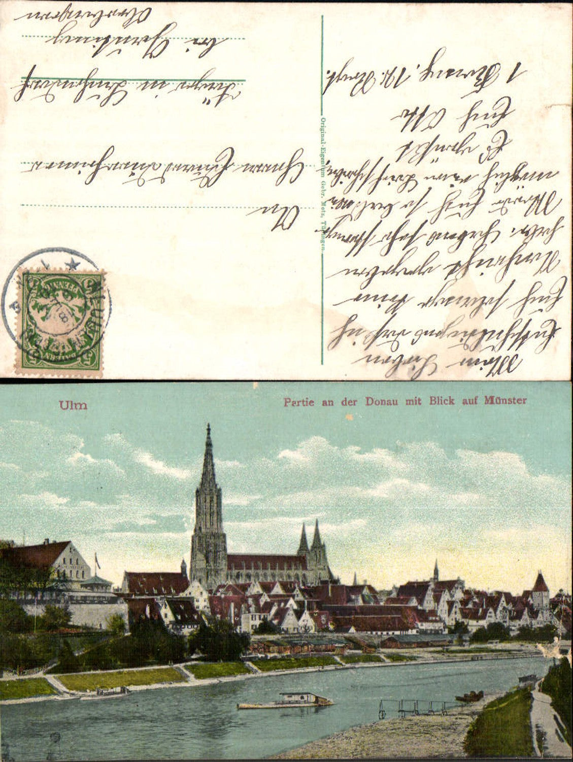 702196 Ulm an der Donau Münster gel Jäger Buchendorf Gauting LK Starnberg