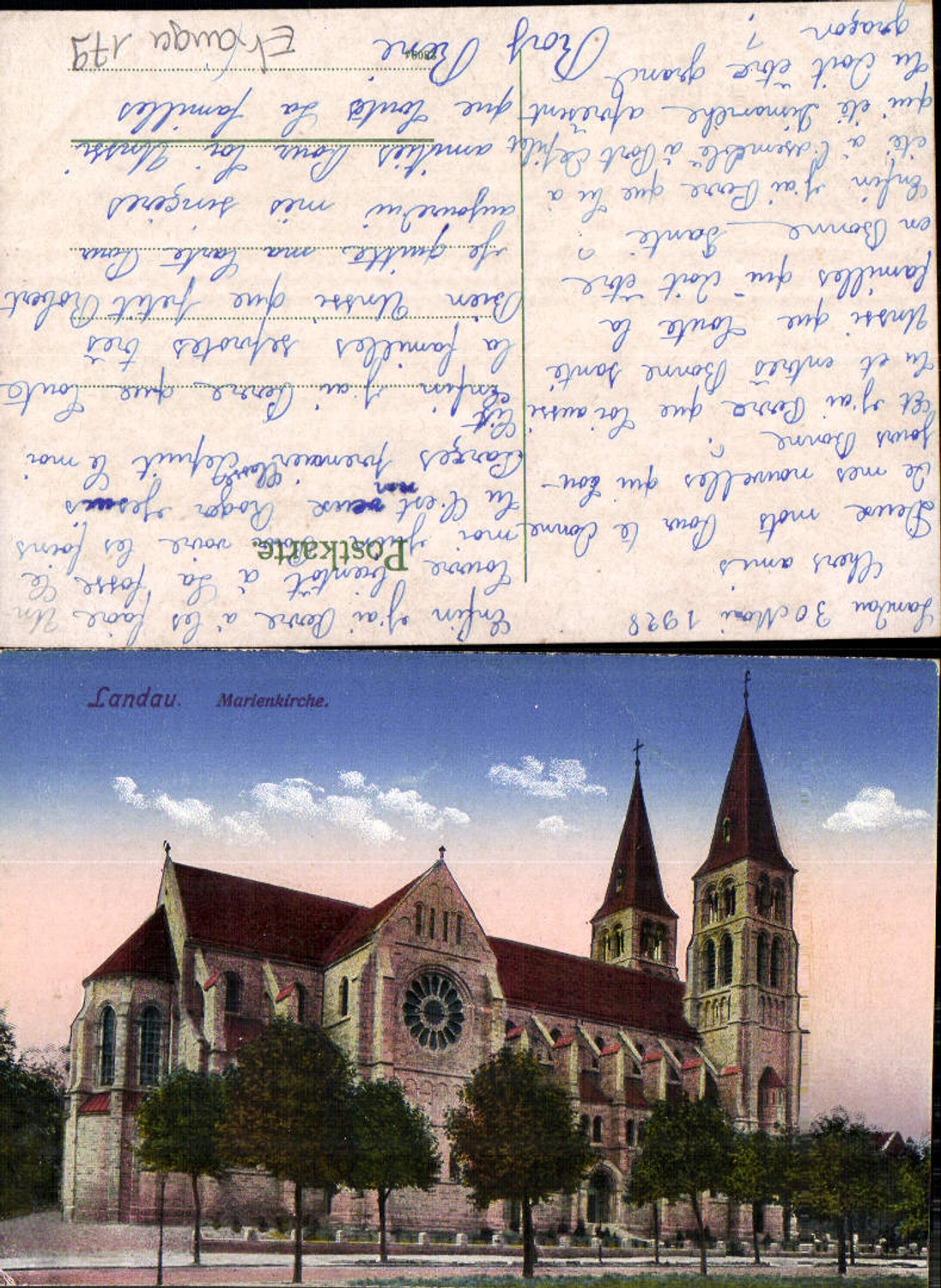 702225 Landau in der Pfalz Marienkirche