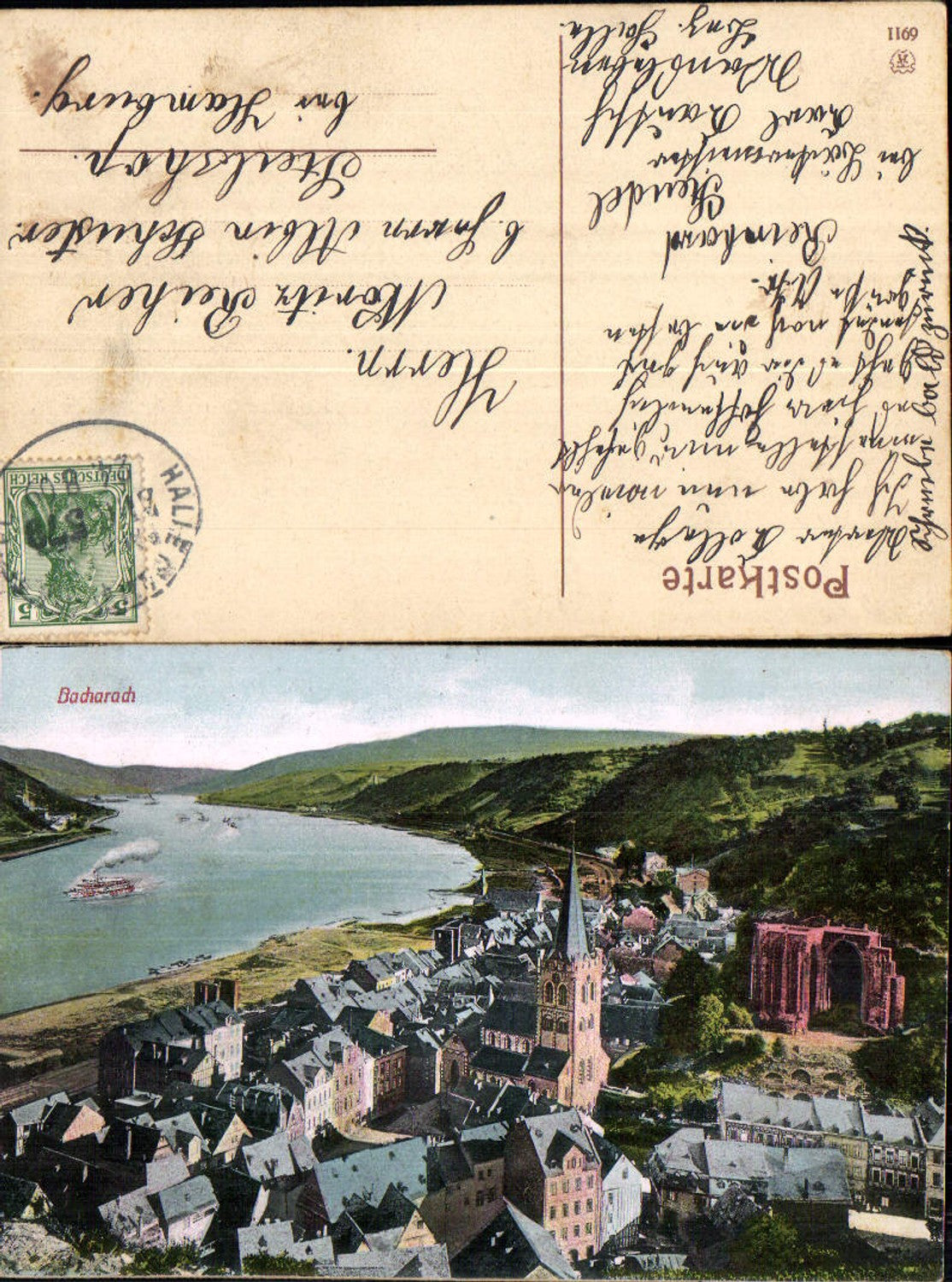 702242 Bacharach am Rhein gel Steilshop hamburg