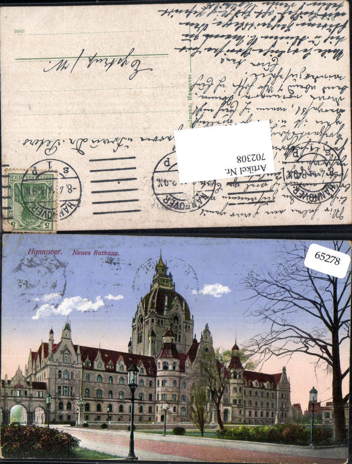 702308 Hannover Neues Rathaus