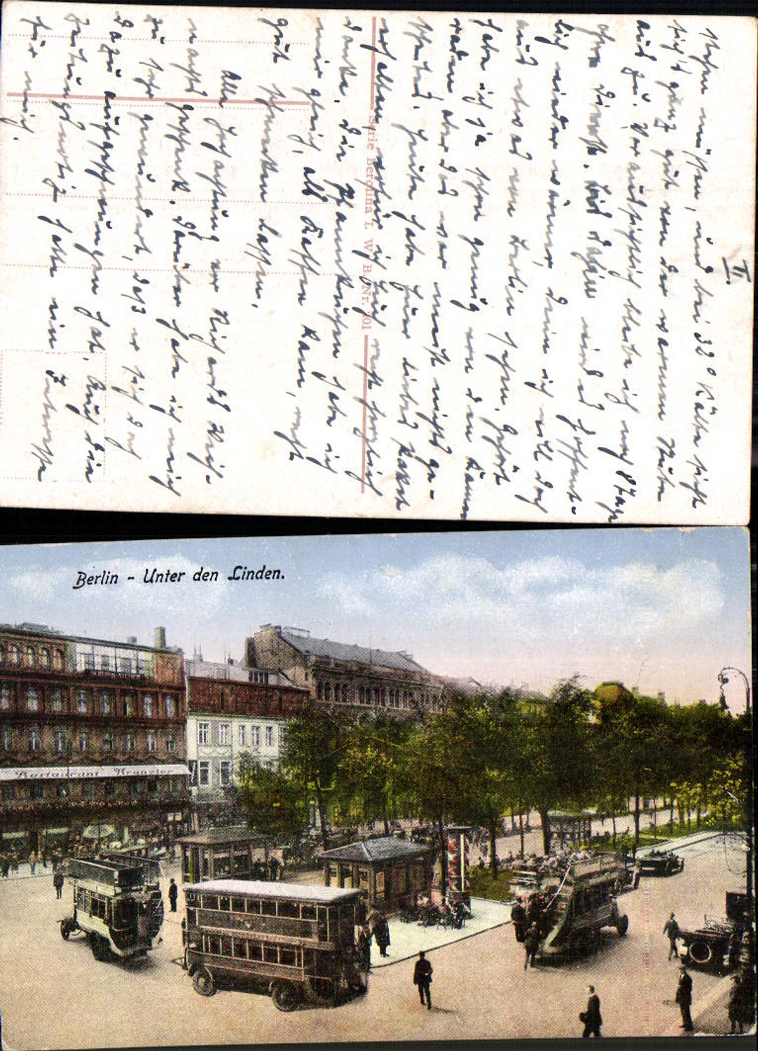 702442 Berlin Mitte Unter den Linden Autobus Bus Doppeldeckerbus