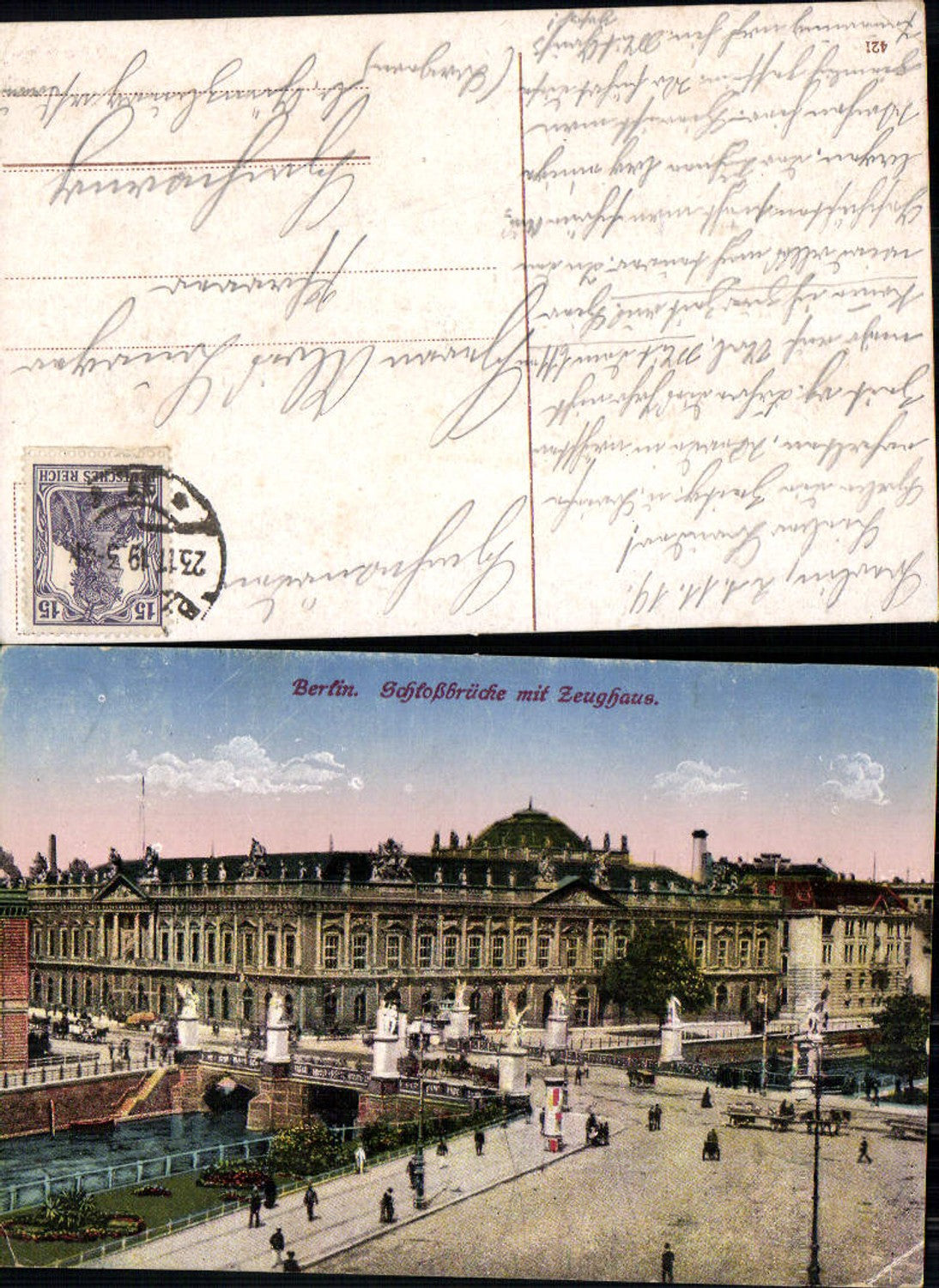 702497 Berlin Schloßbrücke Zeughaus