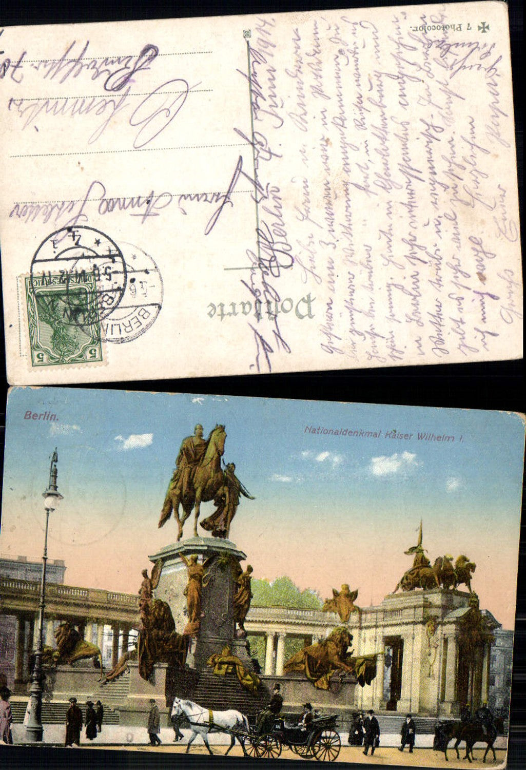 702509 Berlin National Denkmal Kaiser Wilhelm I.